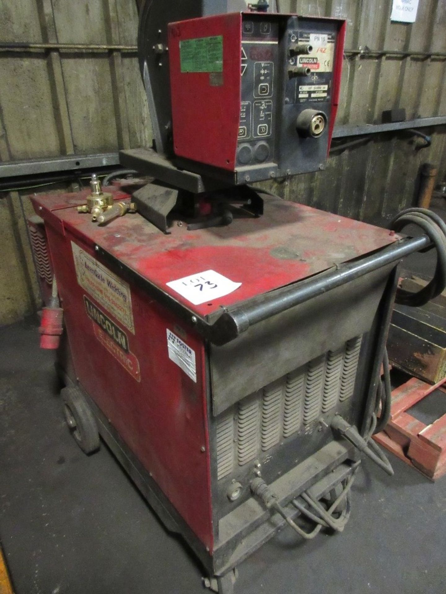 Lincoln Electric CV500-1 welders - in quarantine for spares/repair