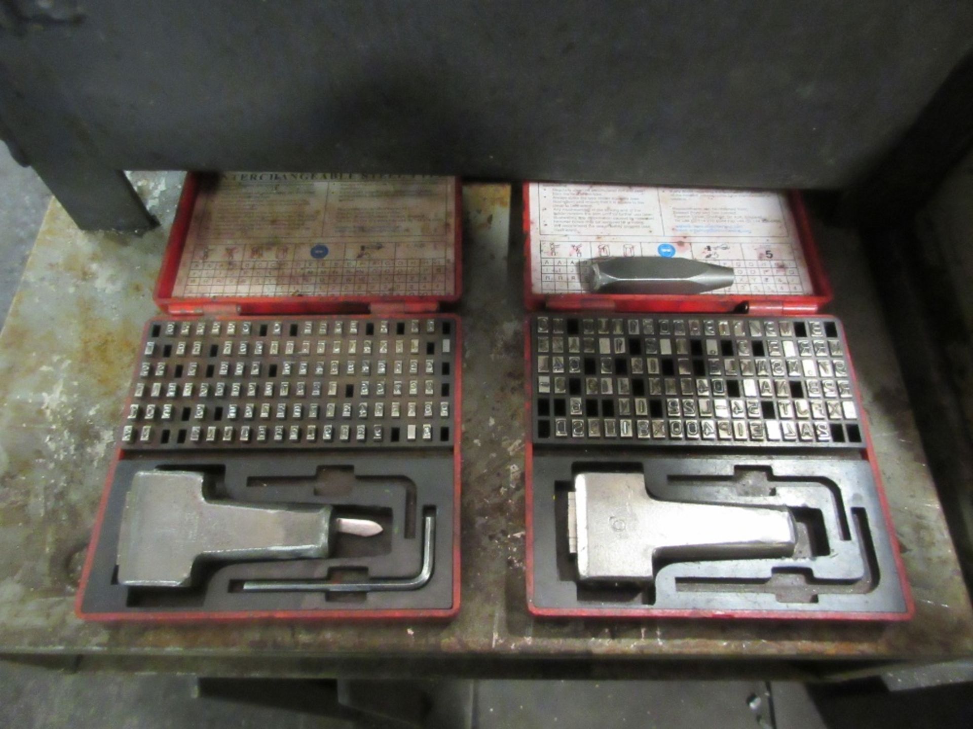 Bench and tooling including numbering sets - Image 3 of 3