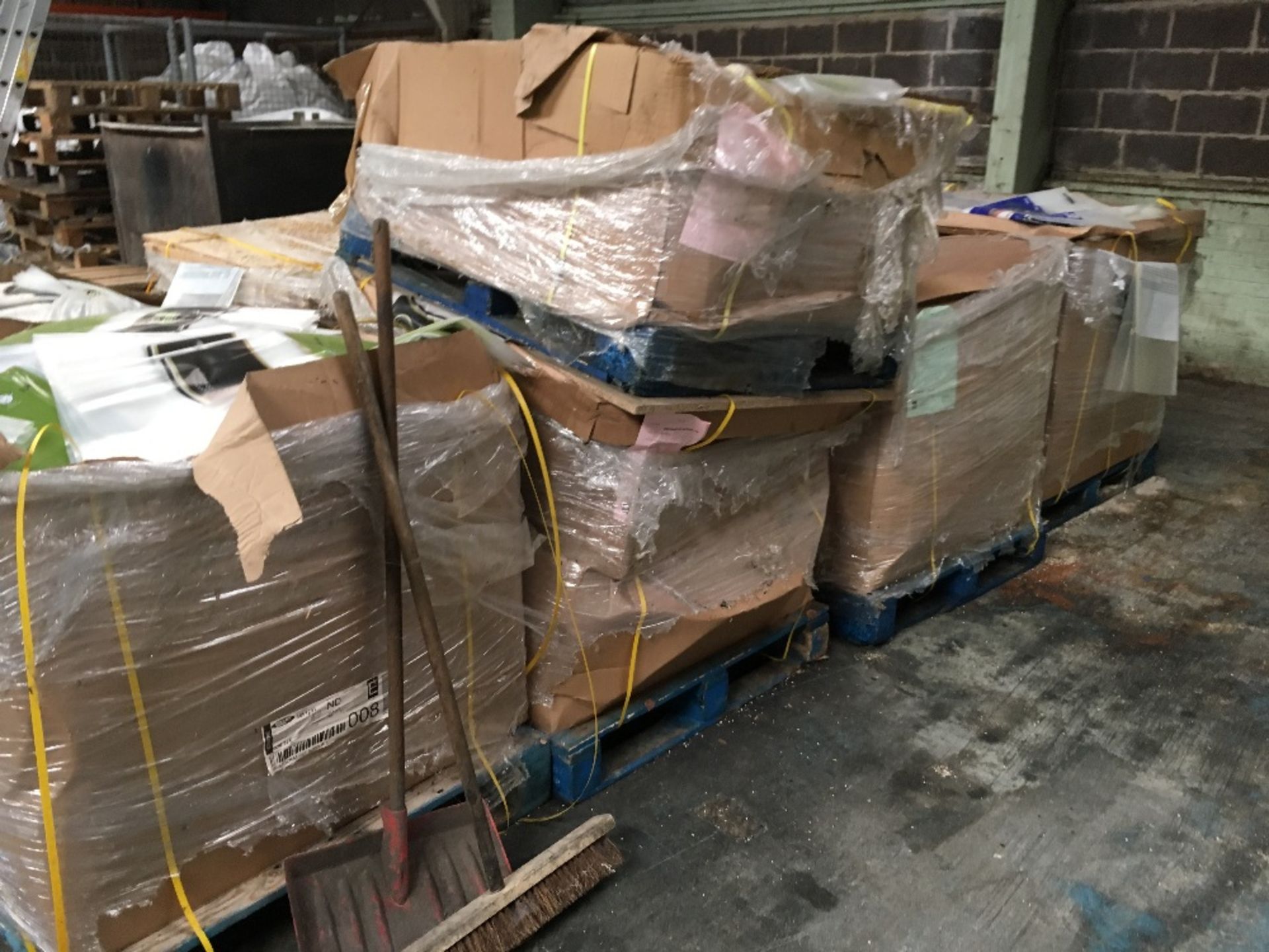 8 - Pallets of various polythene bags (branded). Located at Unit C, Holbrook Green, Holbrook - Image 2 of 2