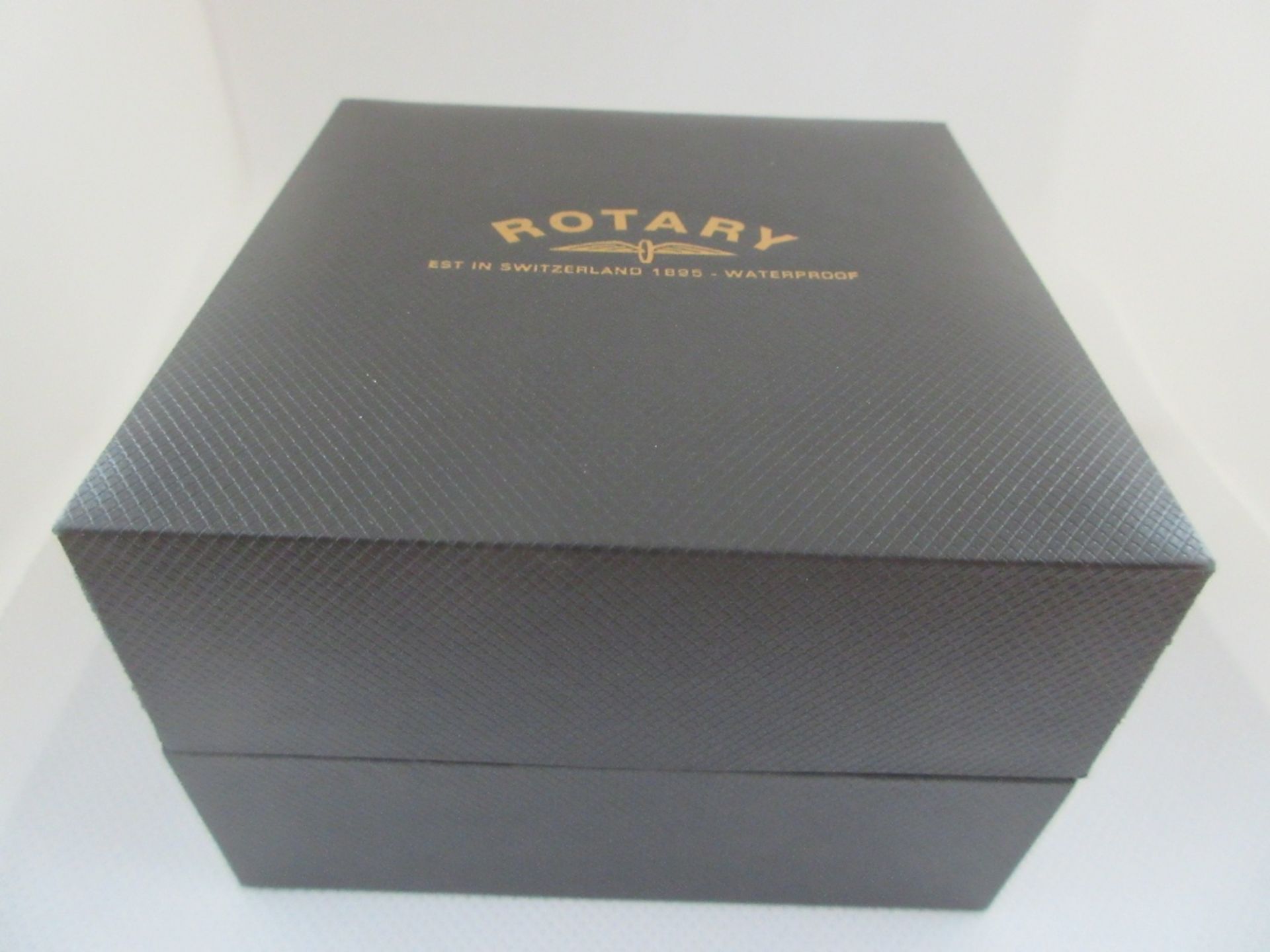 ROTARY MALE WATCH, MODEL GS02415/18, CASE DIAMETER 38MM, LEATHER STRAP, BOXED, RRP £ 119 - Image 4 of 4