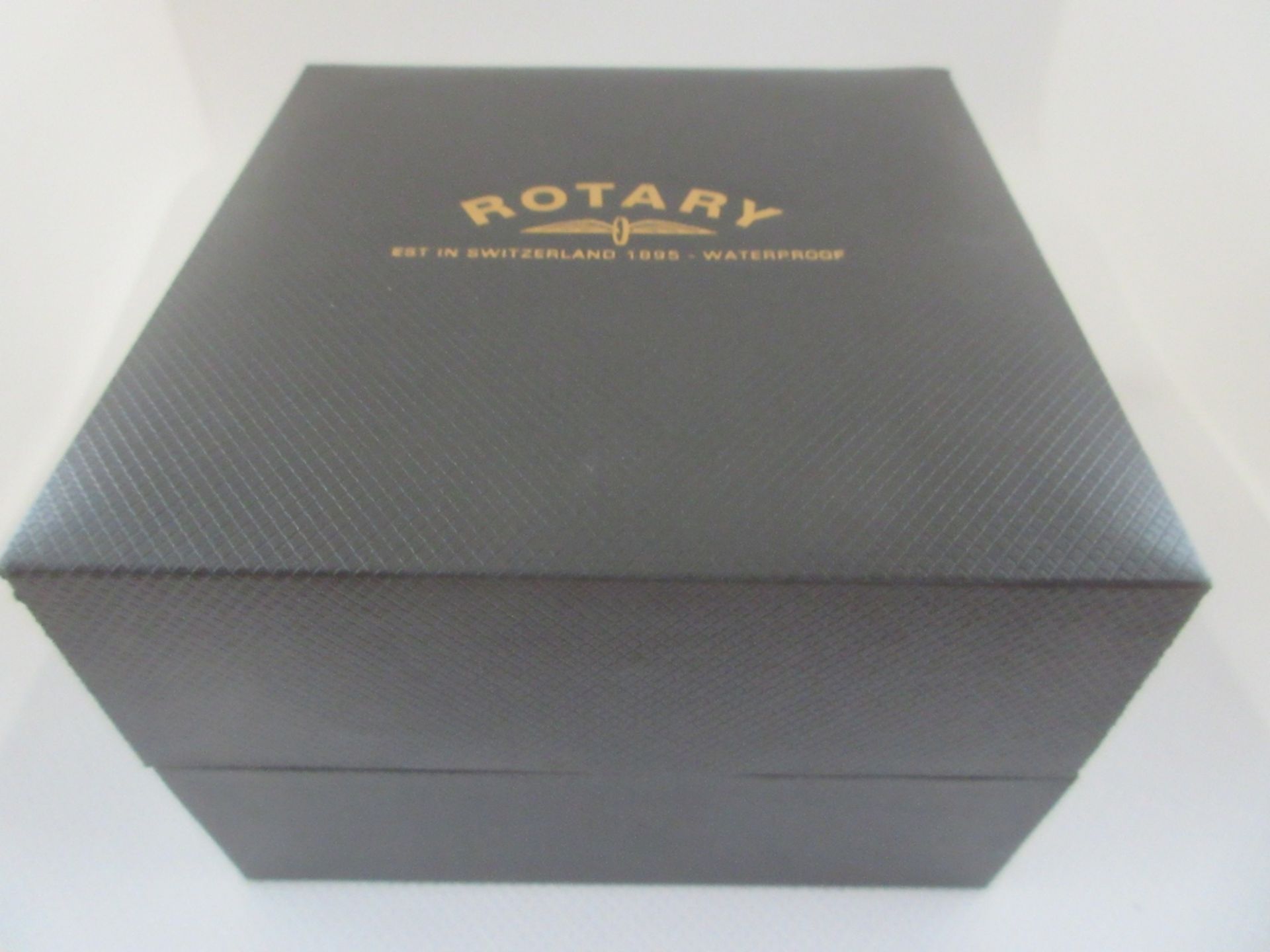 ROTARY FEMALE WATCH, MODEL ALS00003/W/07, CASE DIAMETER 33MM, LEATHER STRAP, BOXED, RRP £ 159 - Image 3 of 3