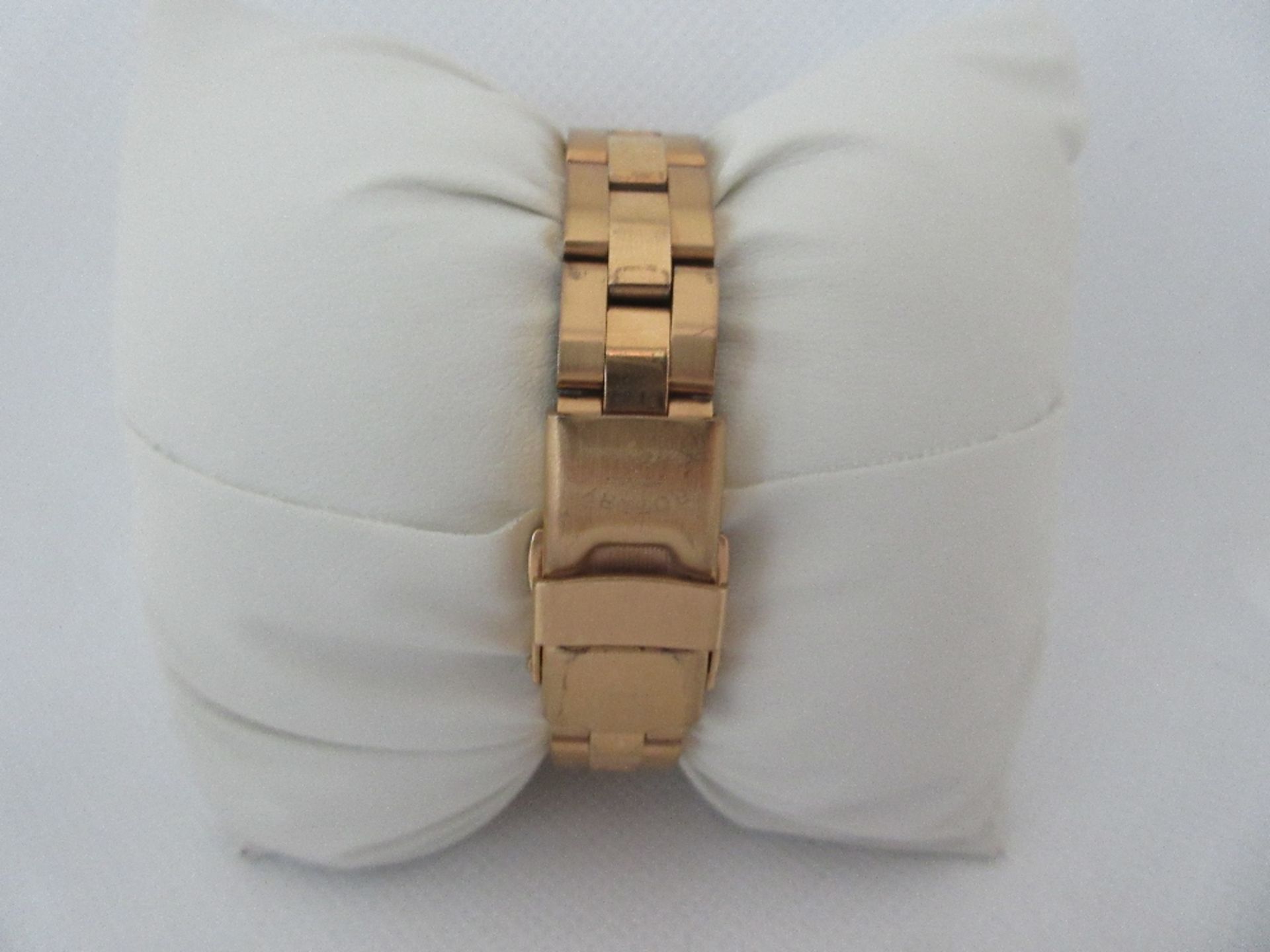 ROTARY FEMALE WATCH, MODEL 14253, CASE DIAMETER 26MM, STAINLESS STEEL STRAP, BOXED - Image 3 of 4