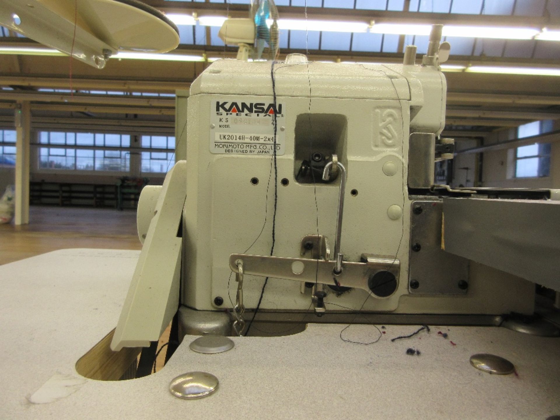 Kansai special, model. UK2014H-40M- 2 x 4 Overlocker. Serial No. KS044109 - Image 4 of 4