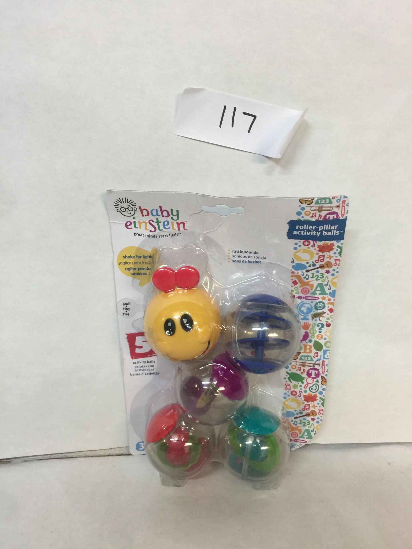 BABY EINSTEIN ROLLER ACTIVITY BALLS