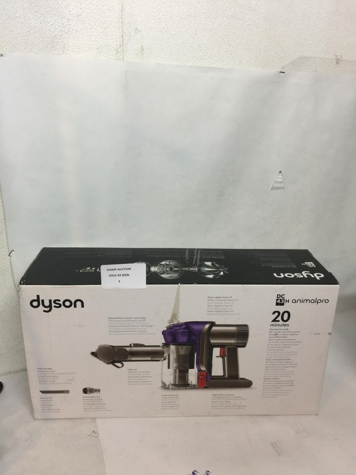 DYSON DC 43H ANIMAL PRO CORDLESS VACUUM RRP £259.99