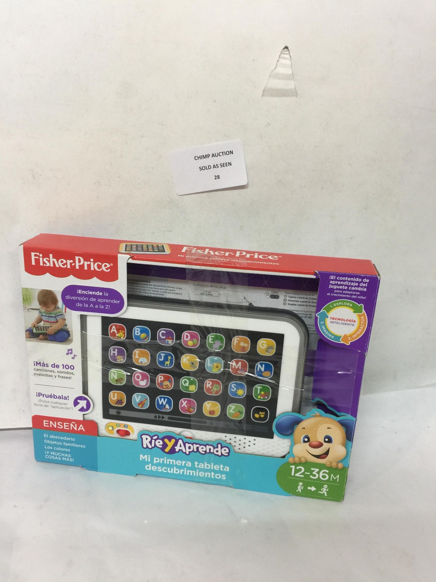 FISHER PRICE BABY LEARNING TABLET