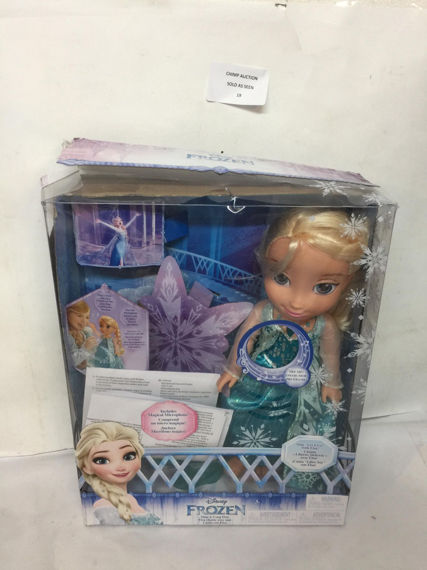 DISNEY FROZEN SING-A ALONG SINGING ELSA