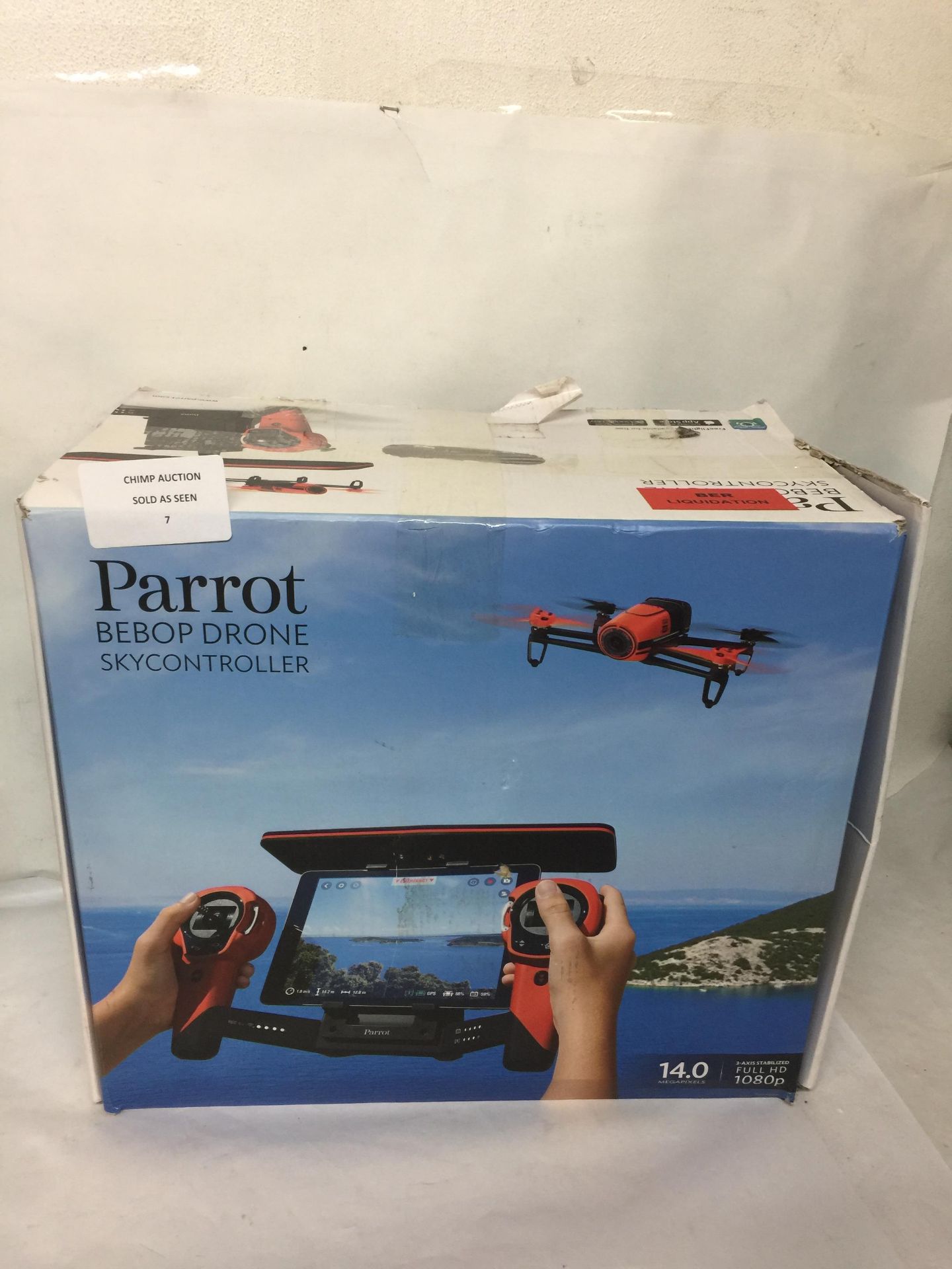 PARROT BEBOP WIFI QUADCOPTER CAMERA DRONE + SKYCONTROLLER RRP £799.99