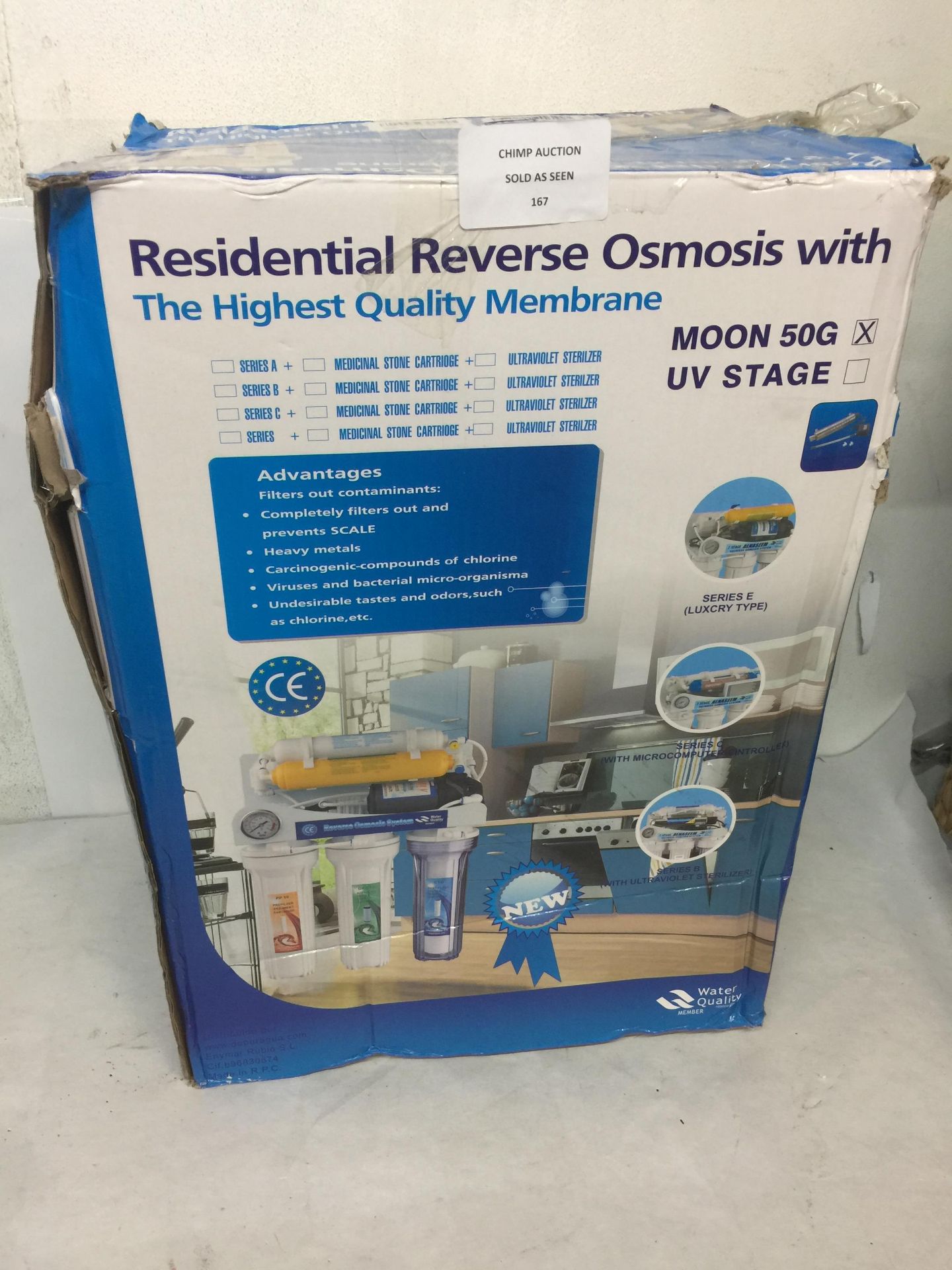 RESIDENTIAL REVERSE OSMOSIS MOON 50G