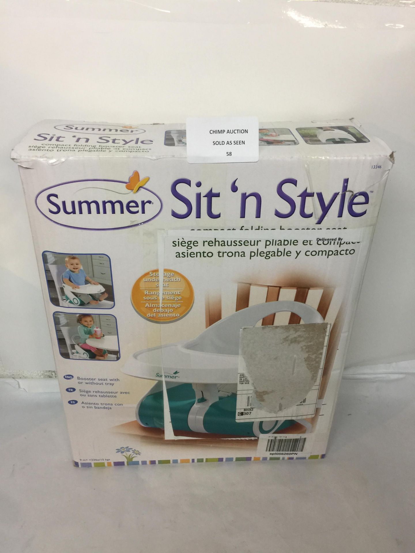 SUMMER SIT ' STYLE FOLDING BABY CHAIR