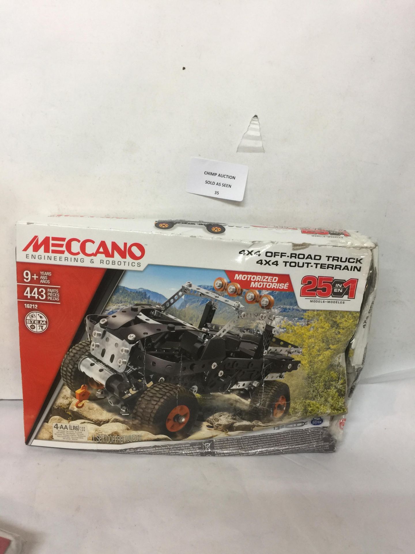 Meccano 6028599 25 Model Set Truck Building Set