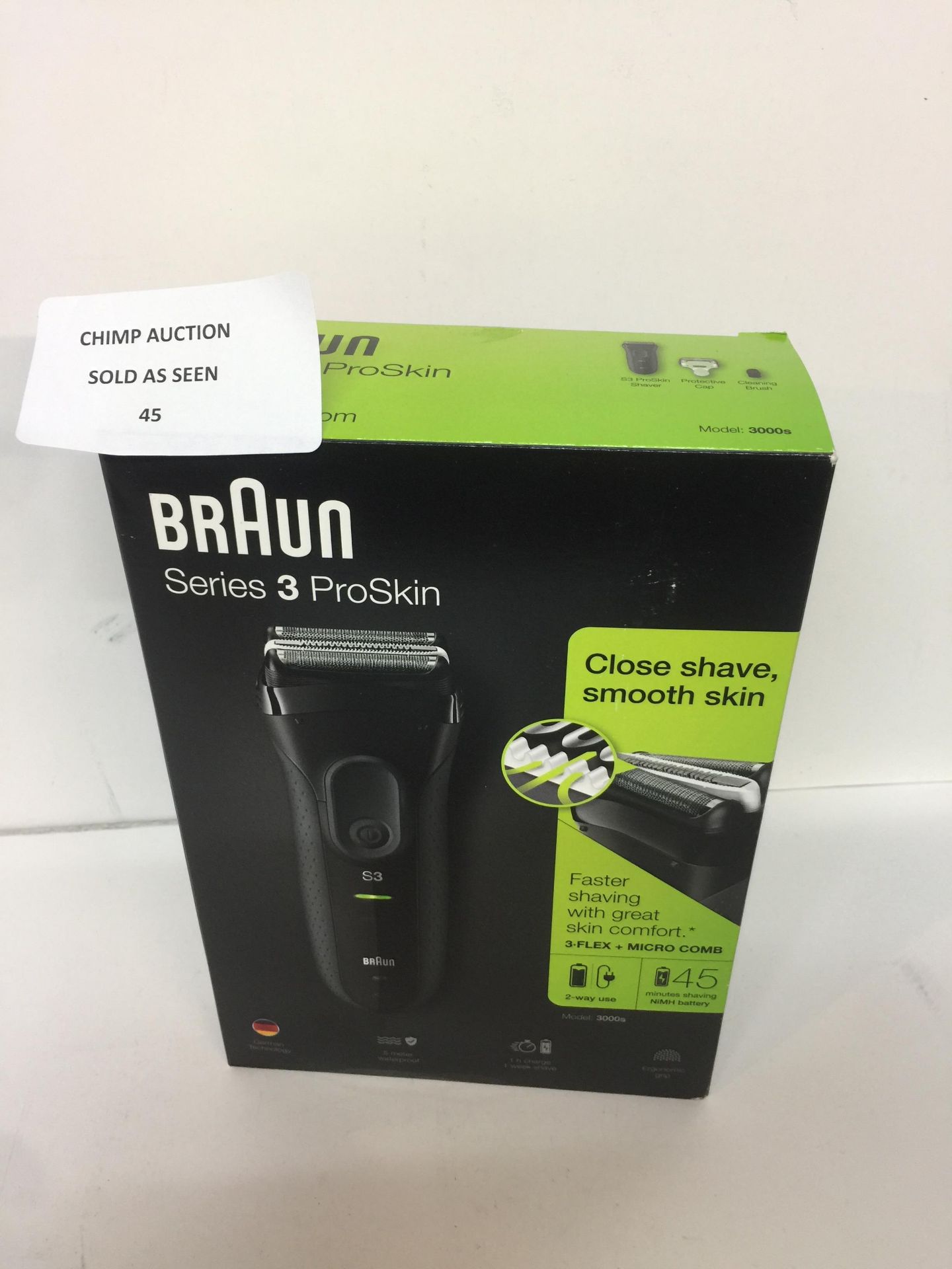 Braun Series 3 ProSkin 3000s Electric Shaver/Rechargeable Electric Razor