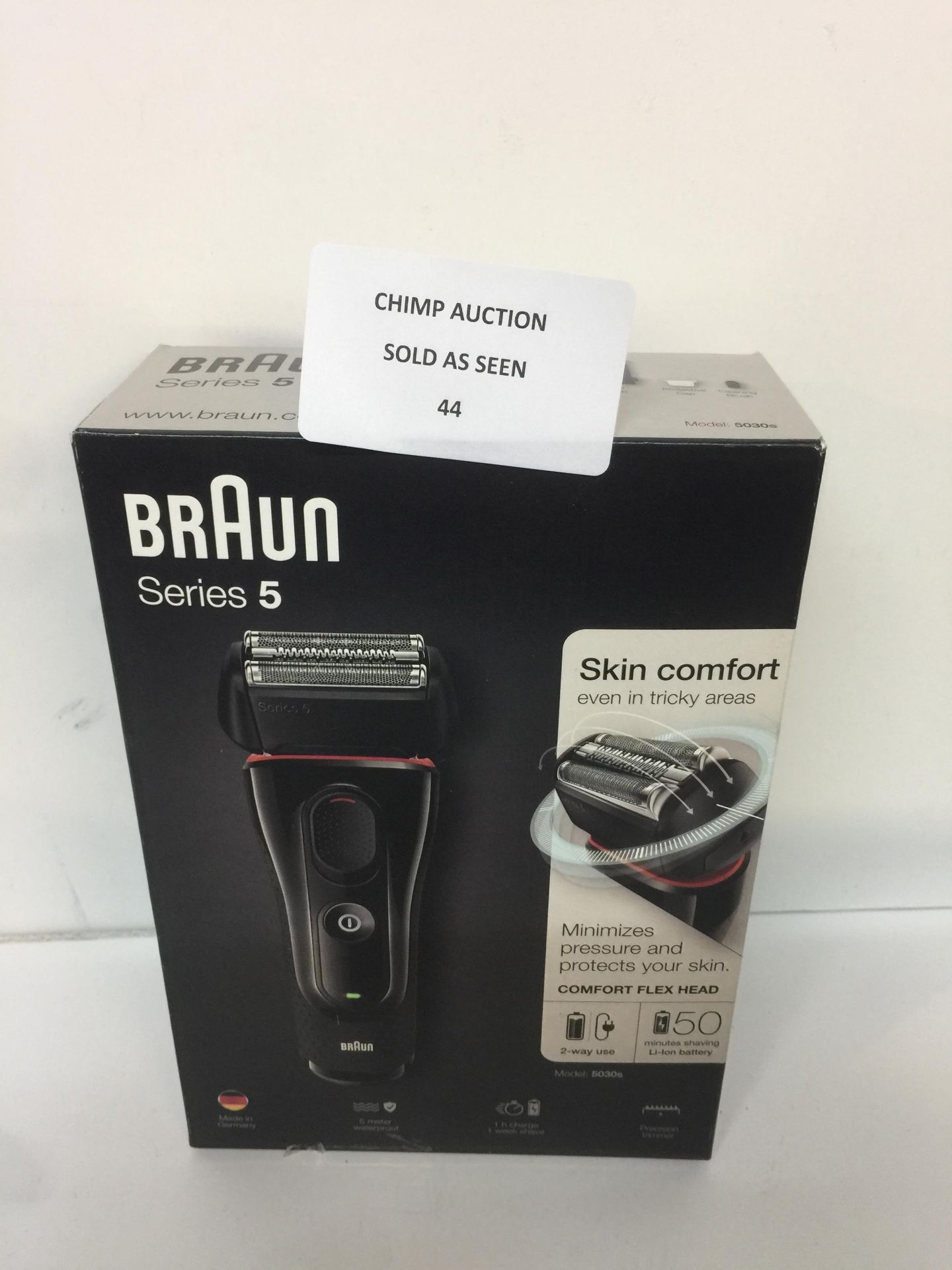 Braun Series 5 5030s Rechargeable Male Foil Shaver RRP £159.99