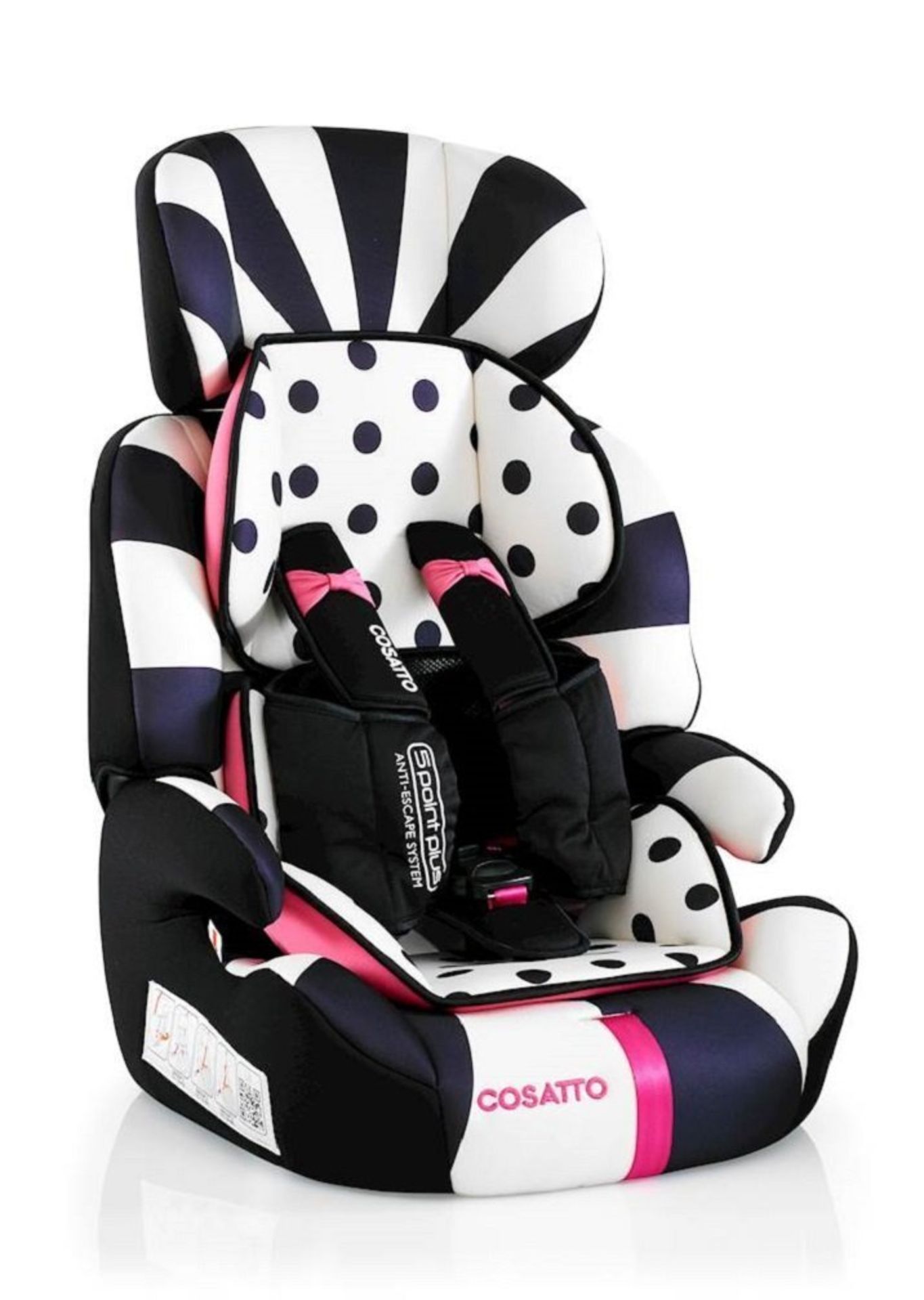 Cosatto Zoomi Grp 123 Anti Escape Car Seat (Golightly 2) RRP £139.99