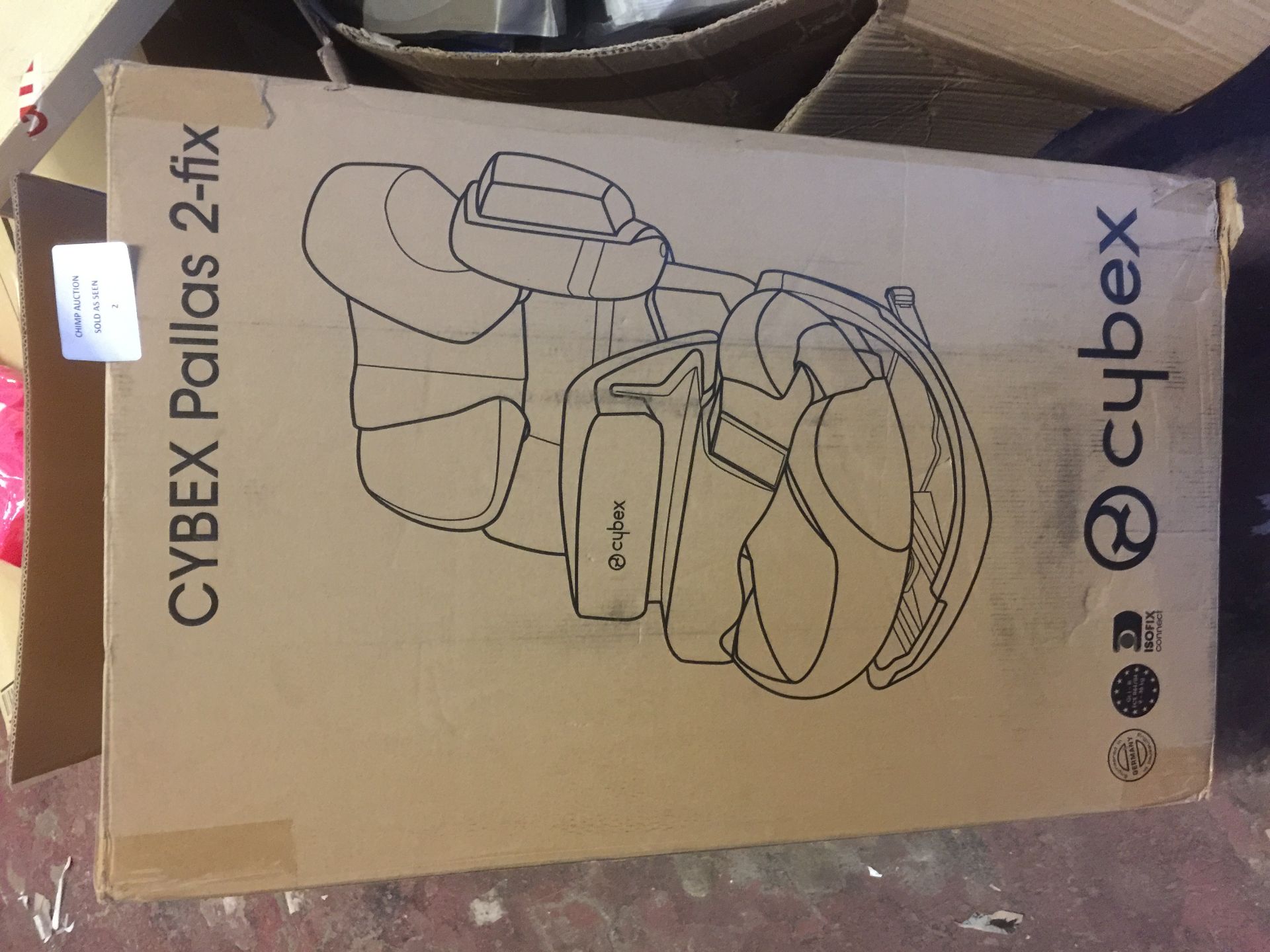 CYBEX Pallas 2-Fix, Toddler Car Seat, Pure Black - Black RRP £259.99 - Image 2 of 2