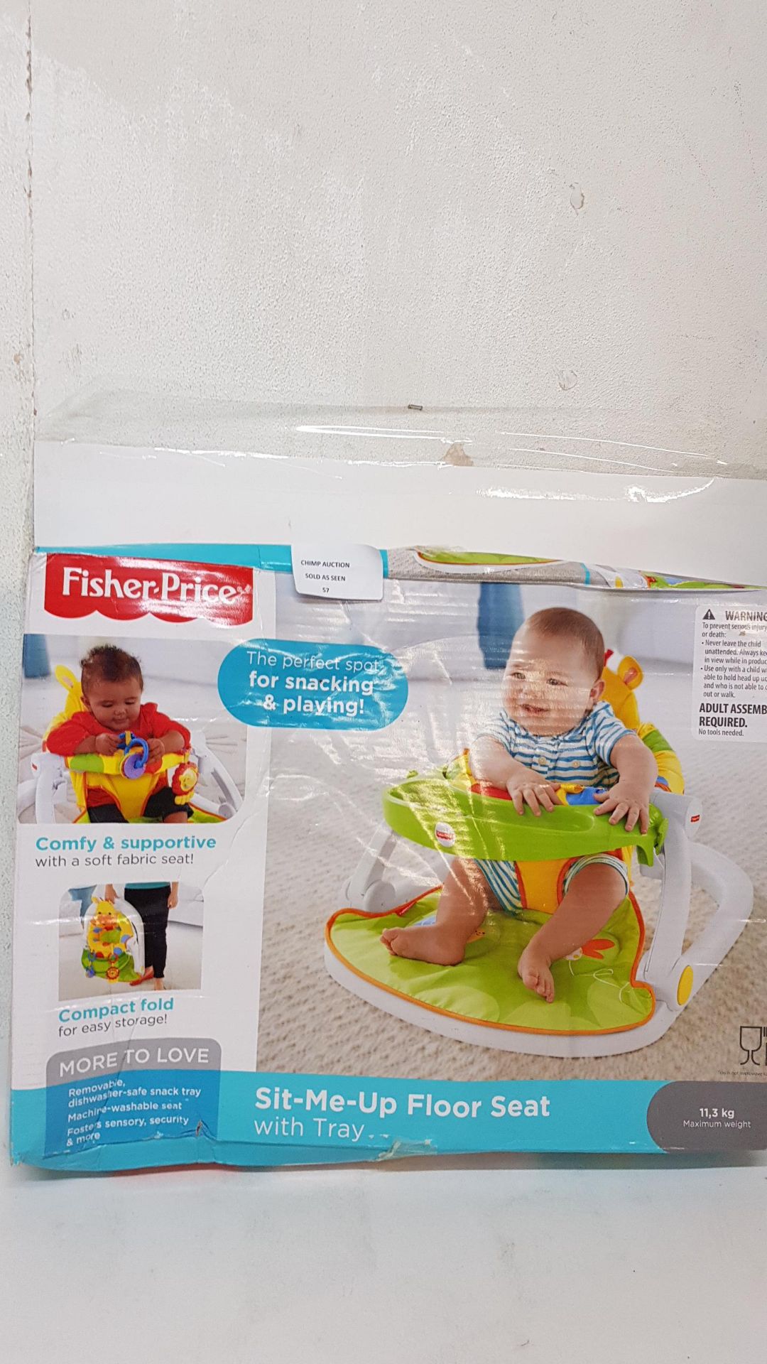 FISHER PRICE SIT-ME-UP FLOOR SEAT