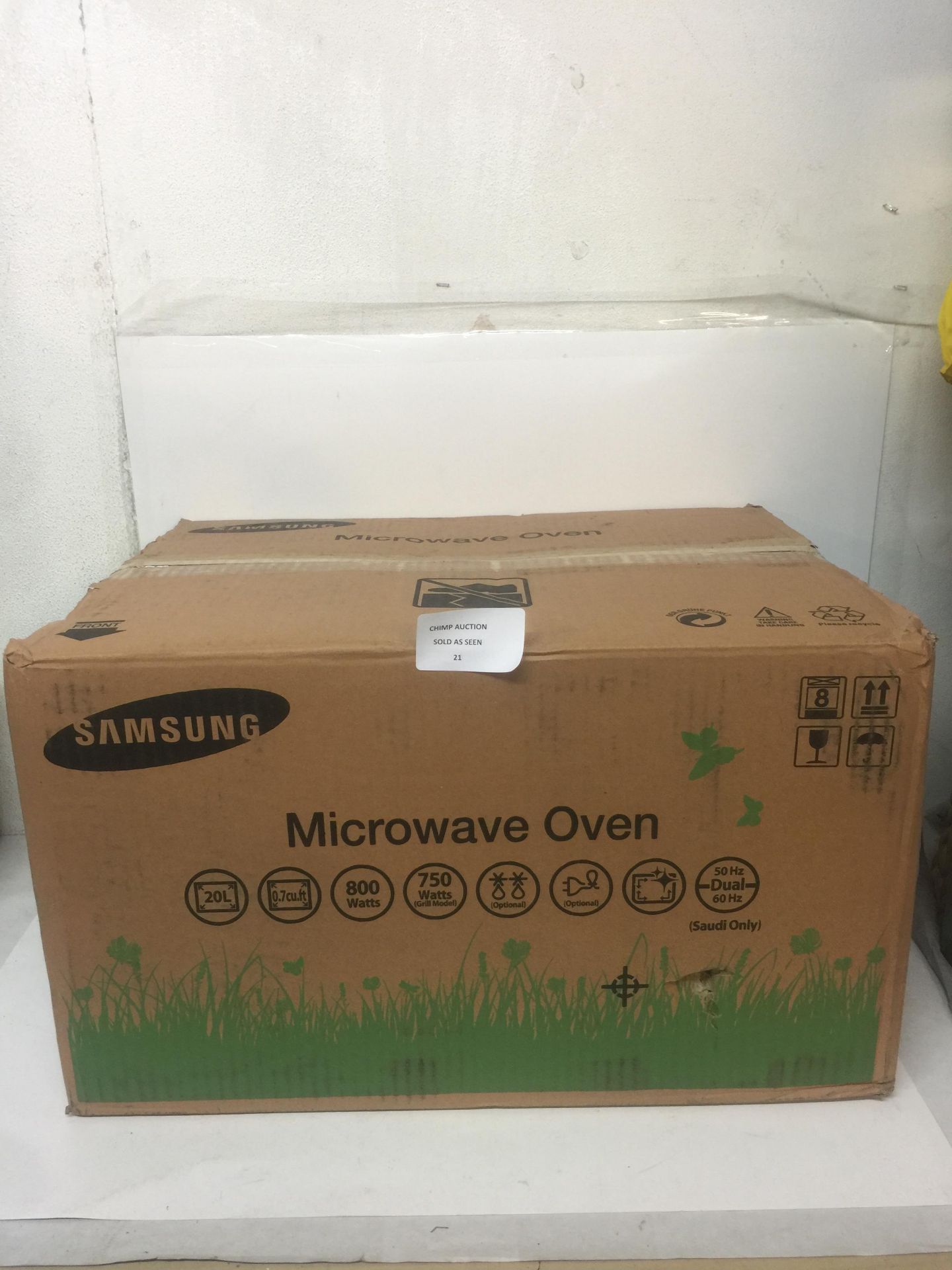 SAMSUNG GE731K 20L 750W MICROWAVE OVEN RRP £319.99