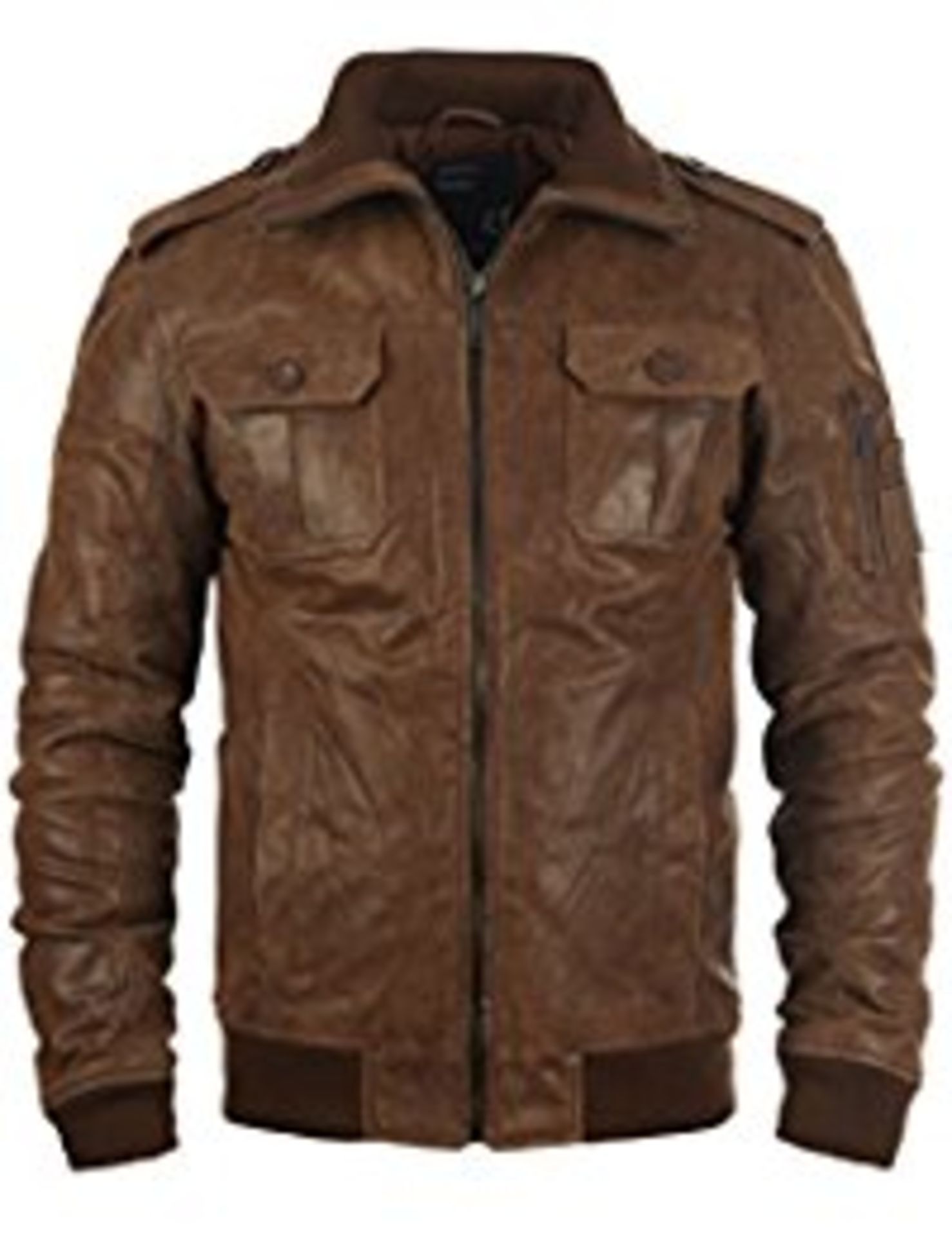 BRAND NEW ISOLID FASH 5048 COGNAC JACKET SIZE S RRP £169.99