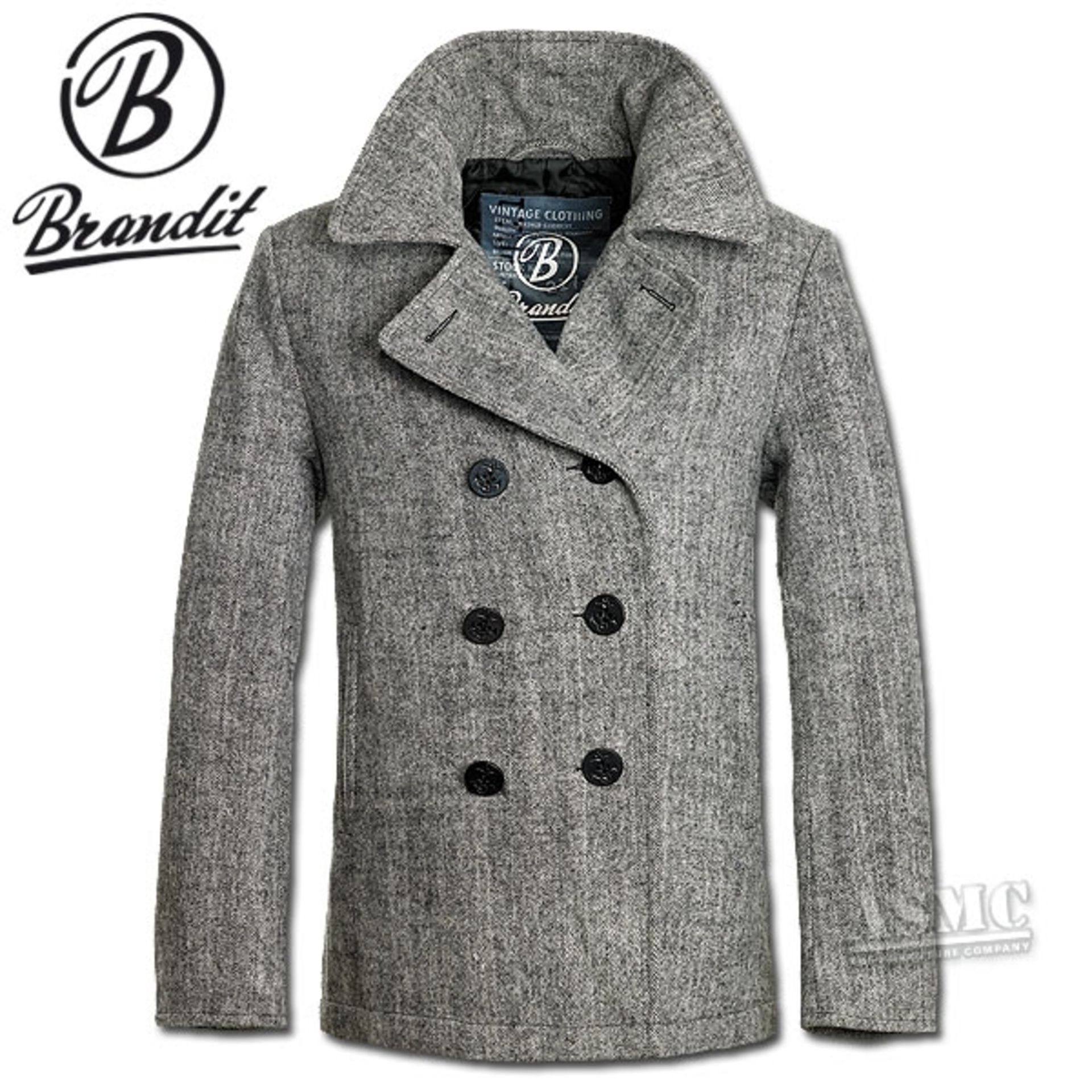 BRAND NEW BRANDIT PEA COAT MEN'S SIZE L