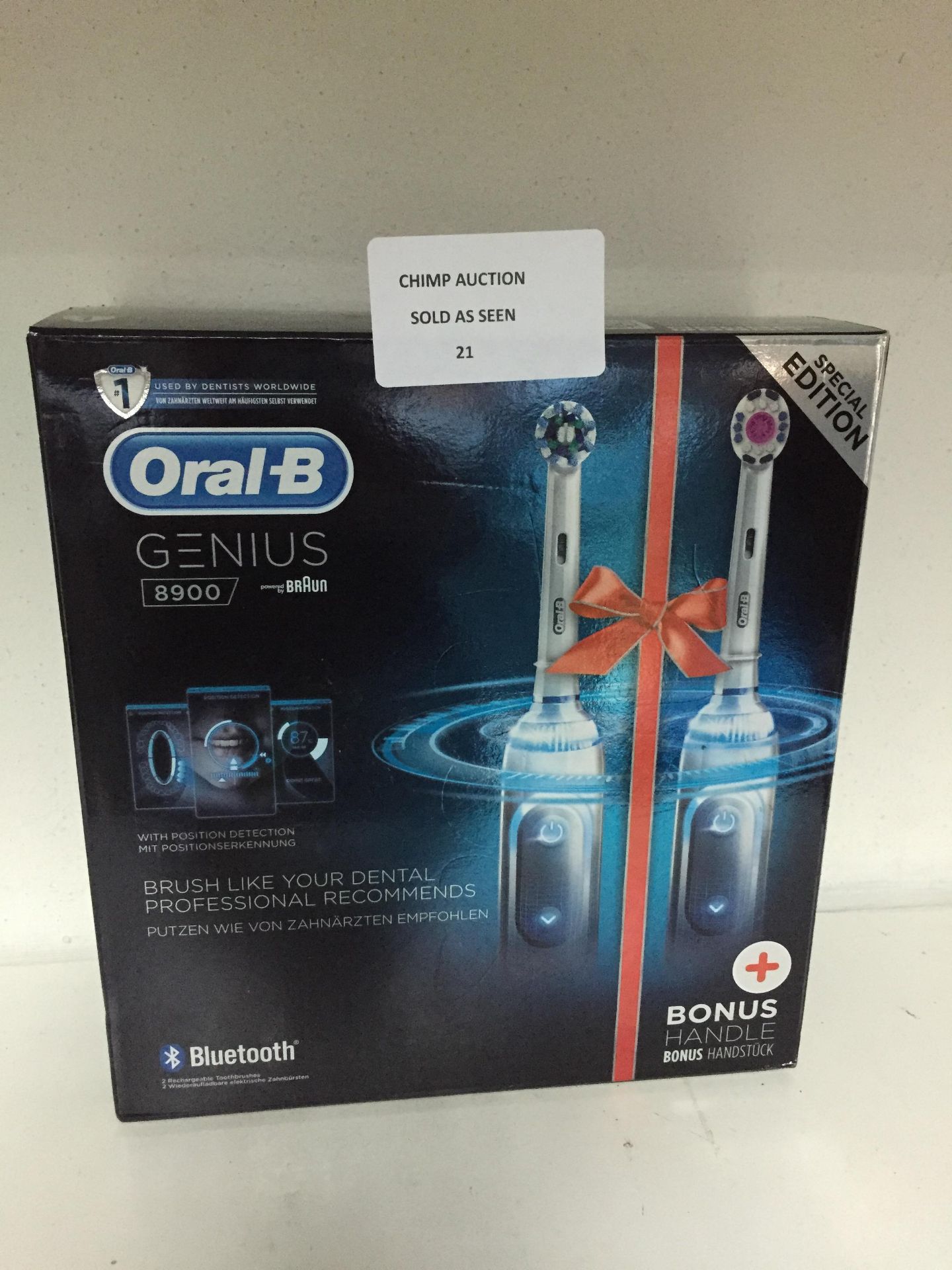 Oral-B Genius 8900 SMART Toothbrush Powered by Braun RRP £279.99.