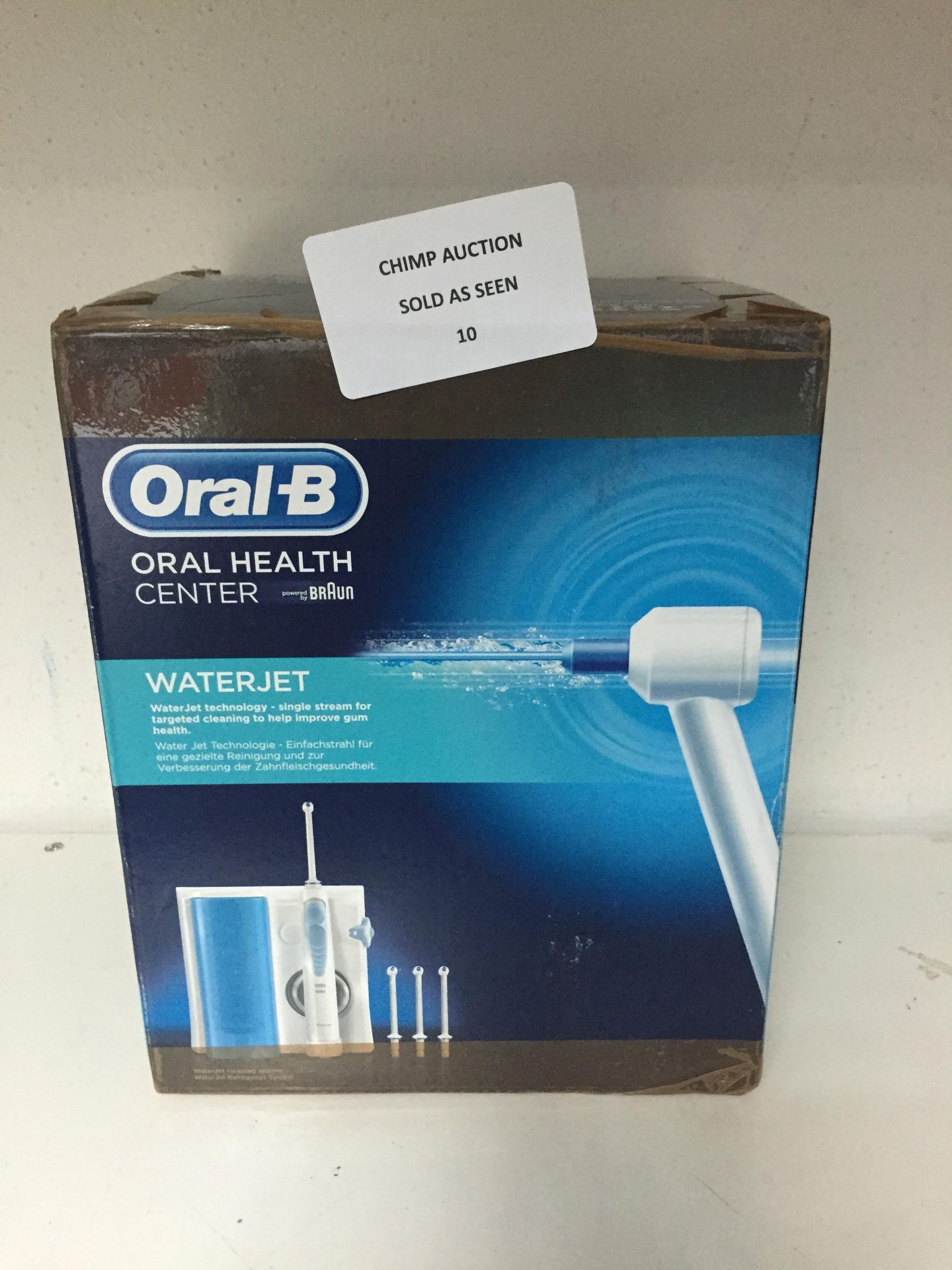 Oral-B Water Jet Oral Irrigator Cleaning System RRP £89.99.