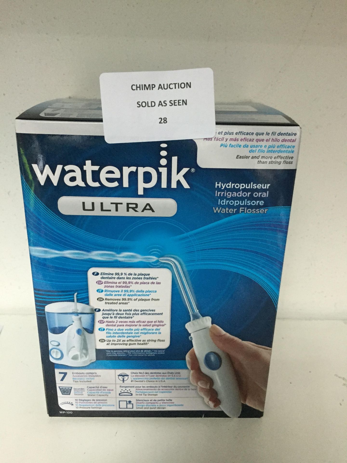 Waterpik Ultra WP100 Family Dental Water Jet RRP £119.99.