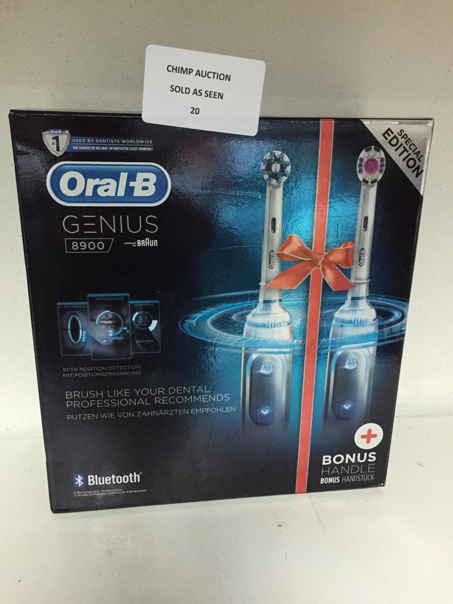 Oral-B Genius 8900 SMART Toothbrush Powered by Braun RRP £279.99.