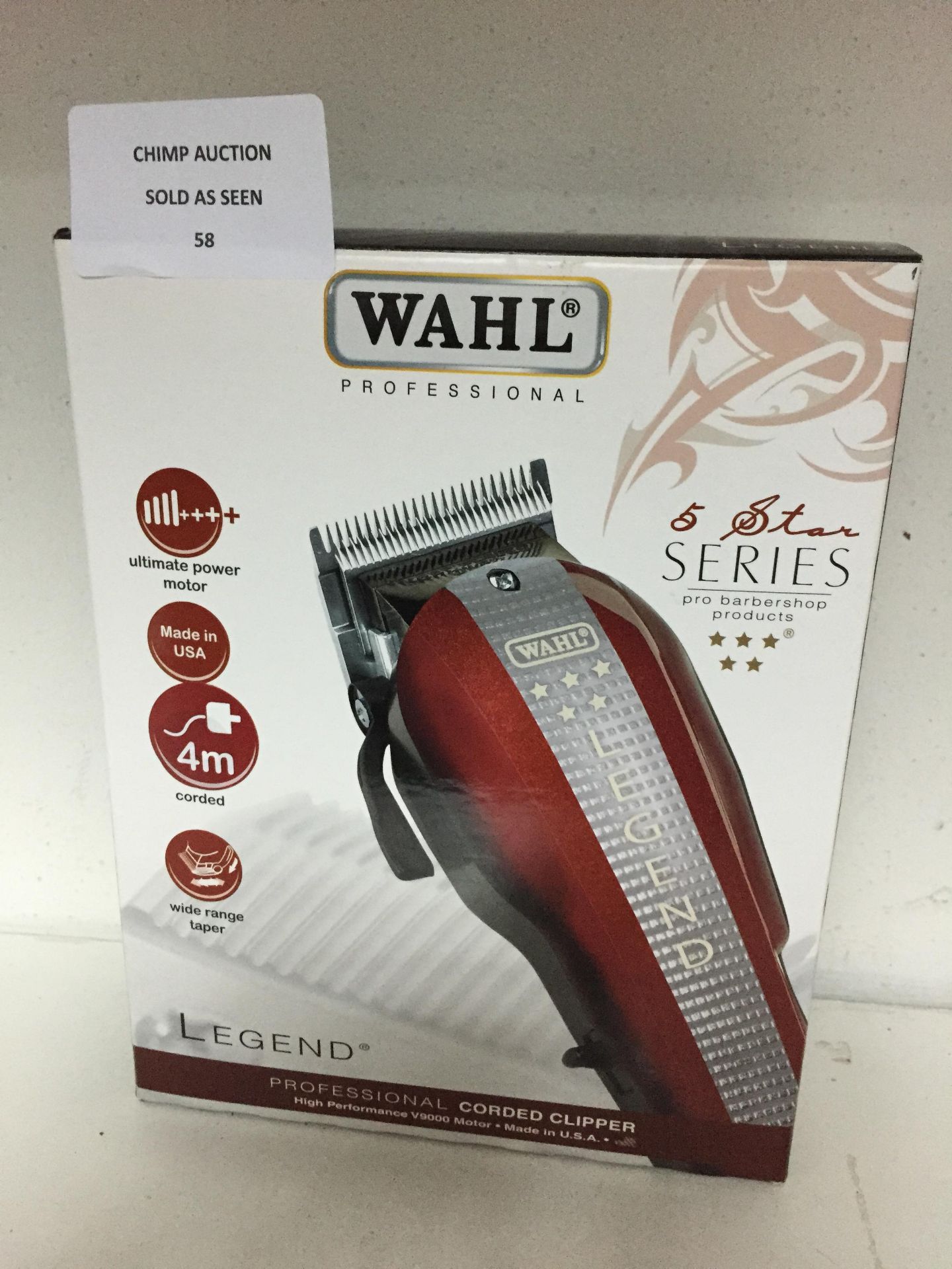 Wahl Legend – PROFESSIONAL Clipper RRP £119.99