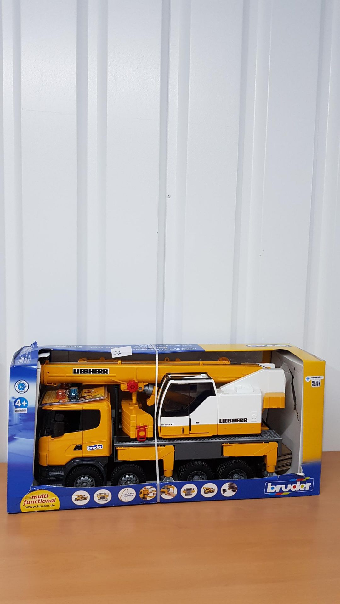 BRUDER MULTI FUNCTIONAL CRANE TRUCK RRP £139.99