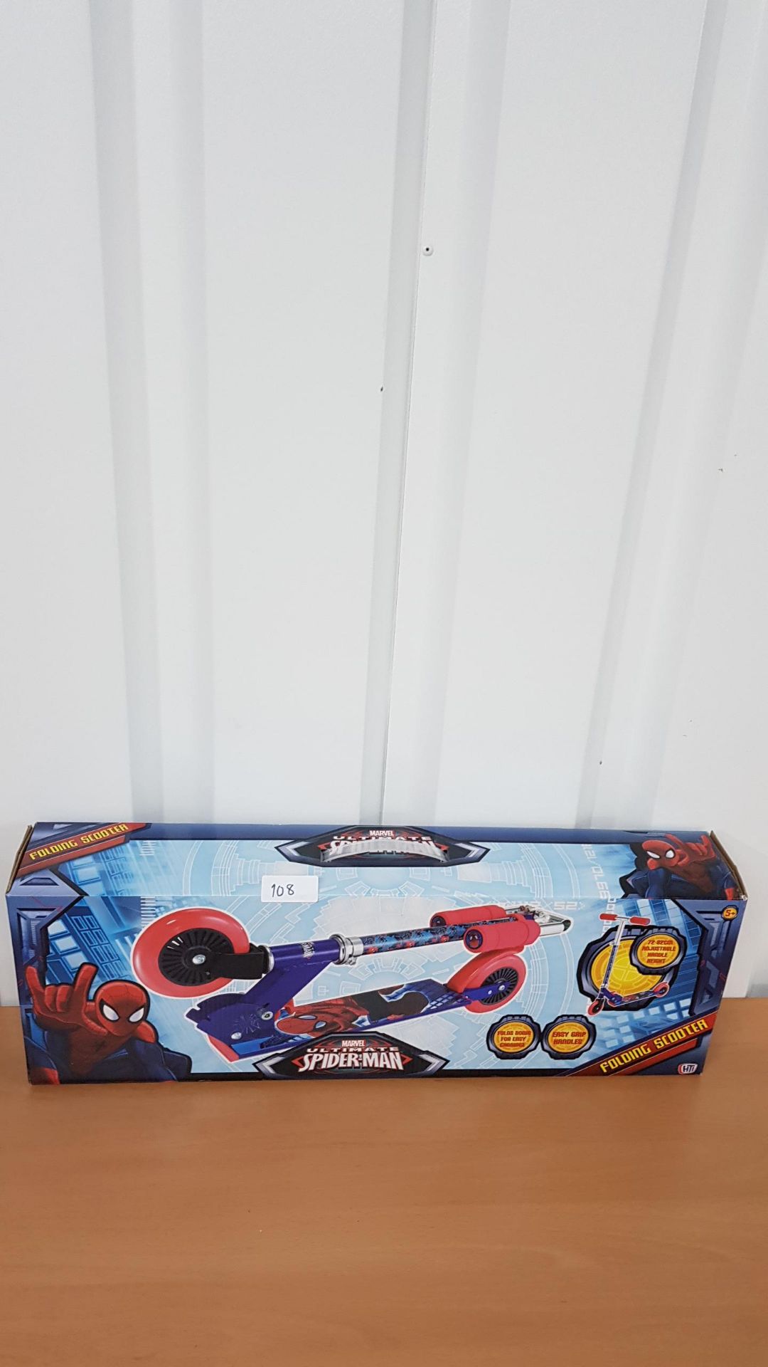 MARVEL SPIDERMAN FOLDING SCOOTER