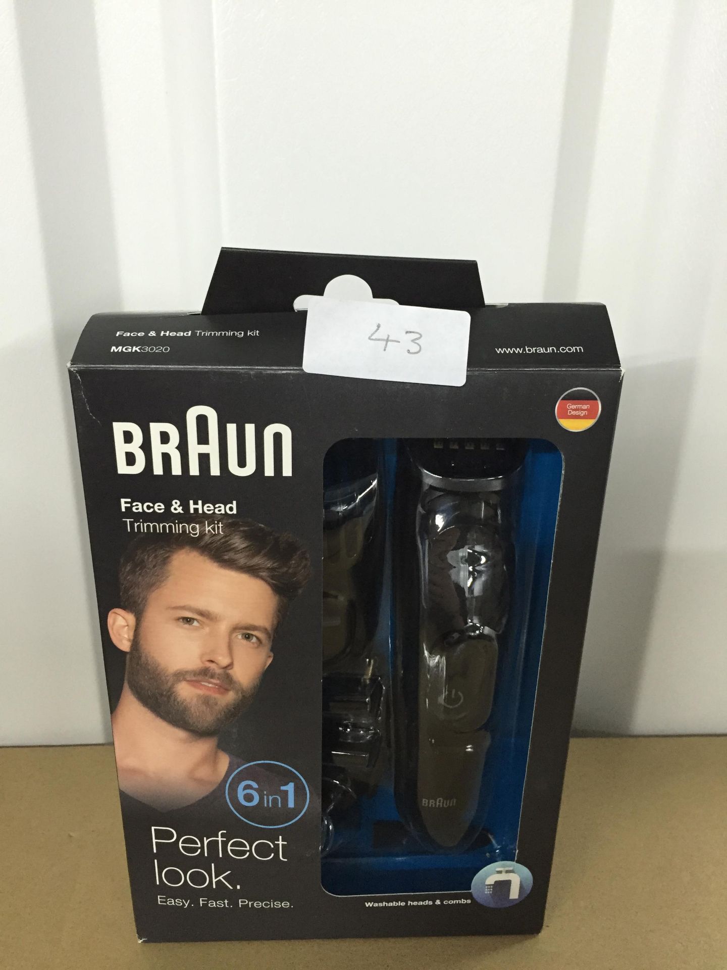 Braun MGK3020 Multi Grooming Kit, 6-in-1 Beard and Hair Trimming Kit