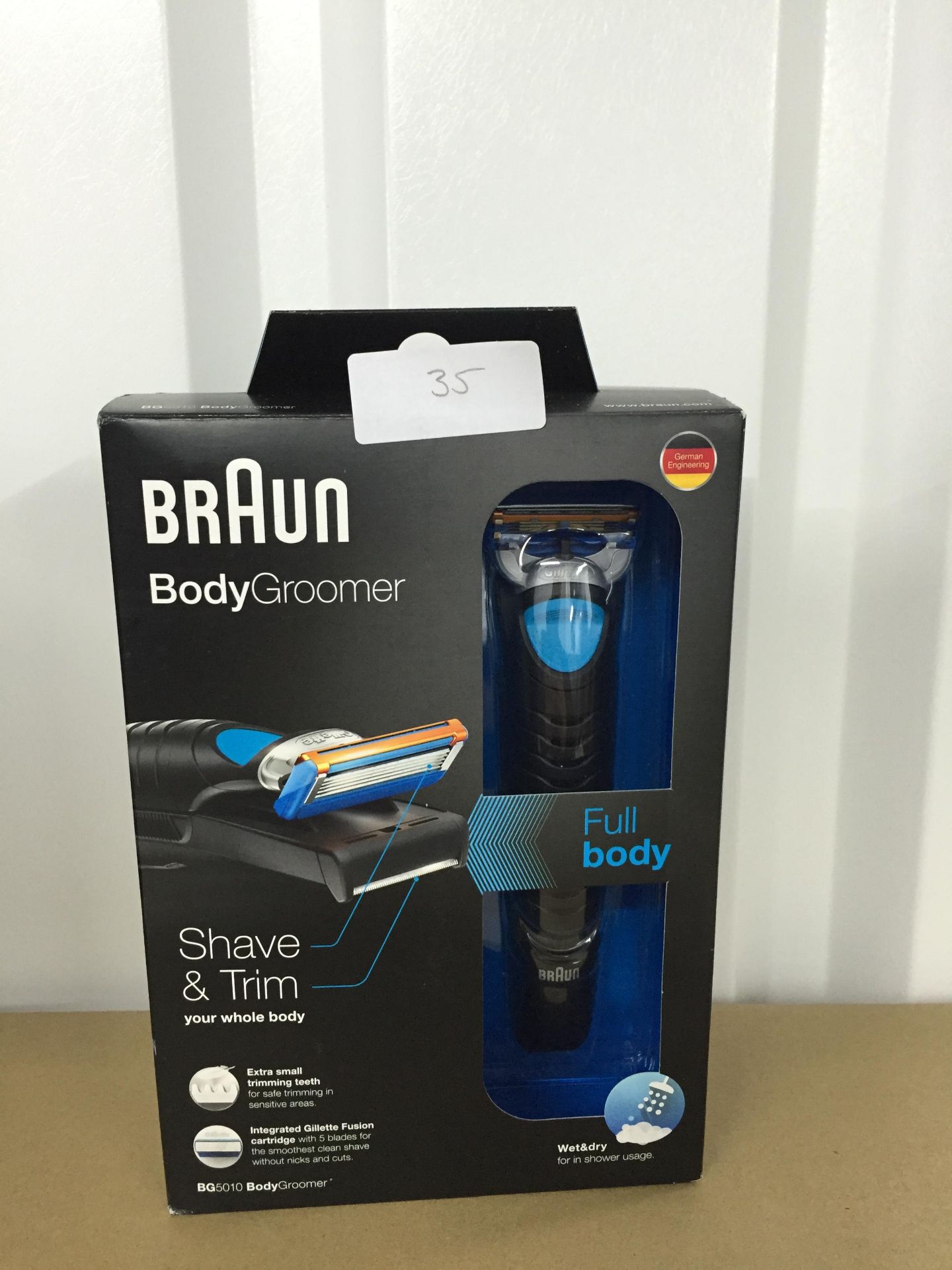 Braun BodyGroomer BG5010 FULL BODY Wet & Dry