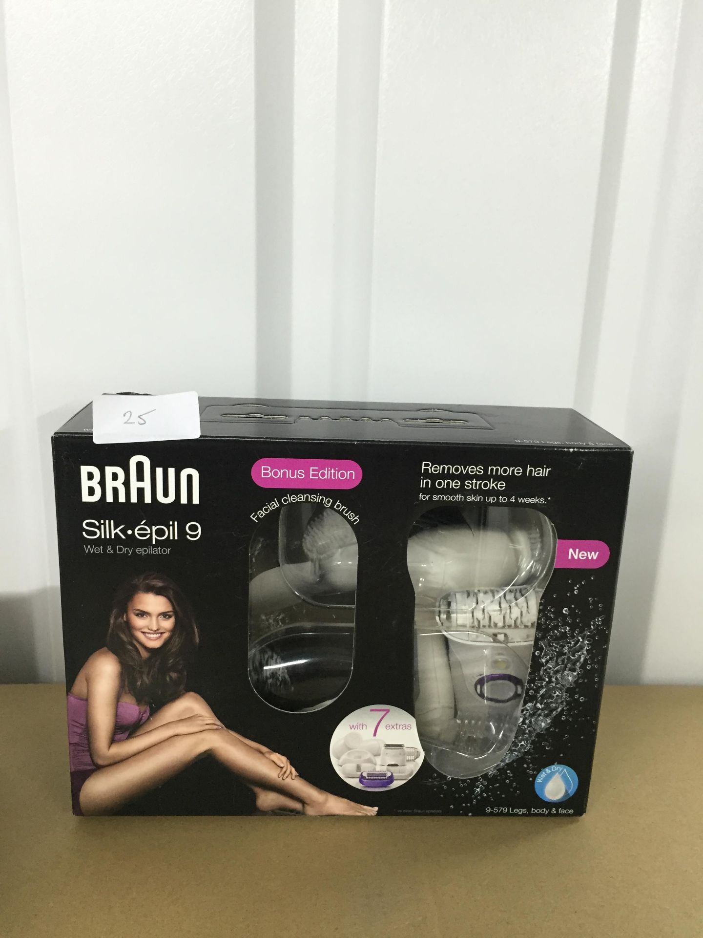 Braun Silk-épil 9 9-579 - Wet & Dry Cordless Hair Epilator RRP £229.99