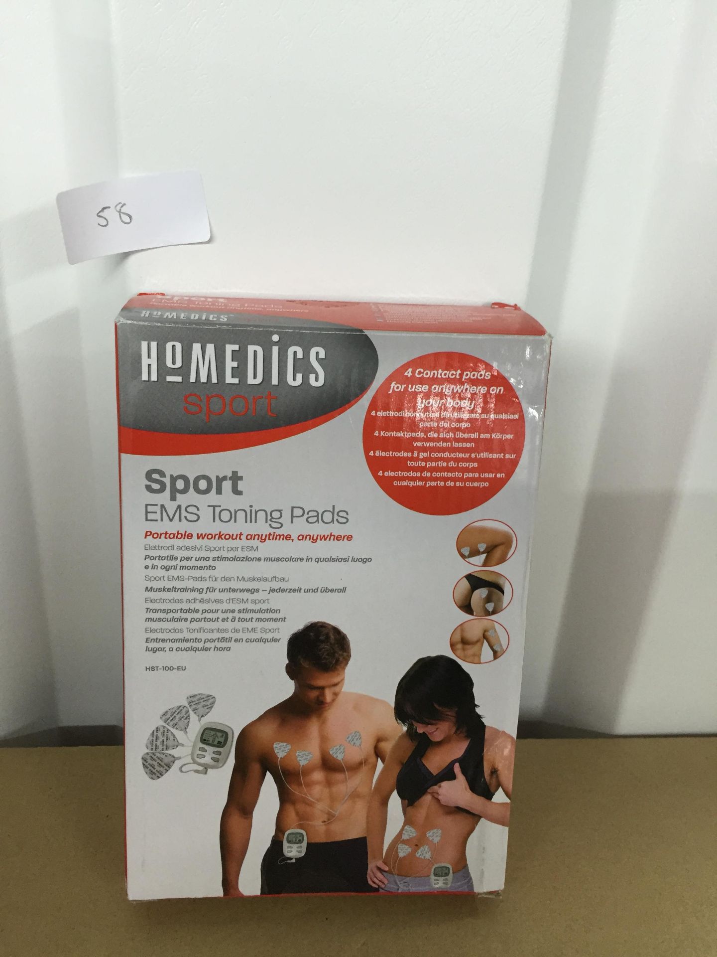 Homedics Sport EMS Toning PADS