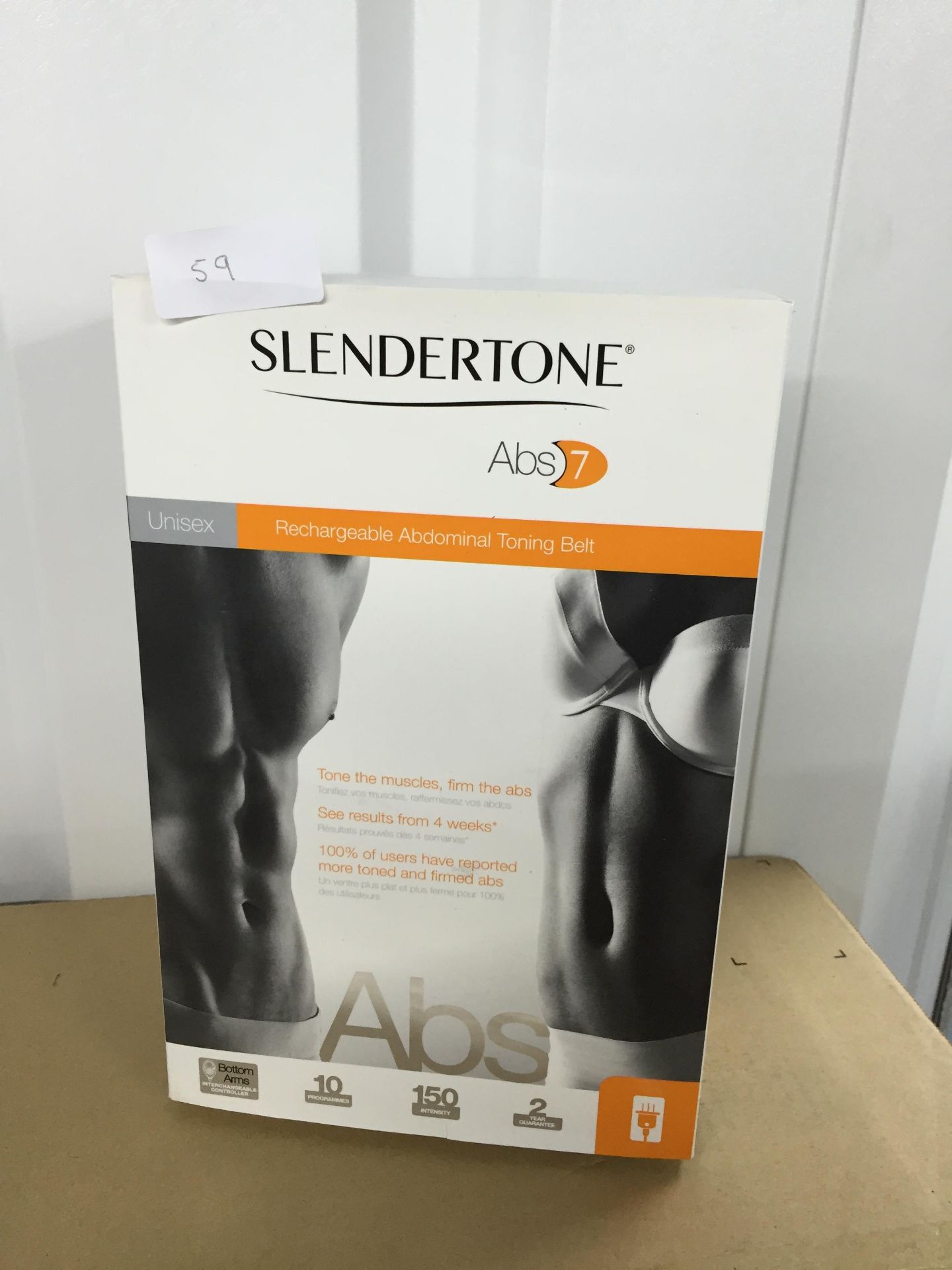 Slendertone Unisex Abs7 Rechargeable Toning Belt RRP £149.99