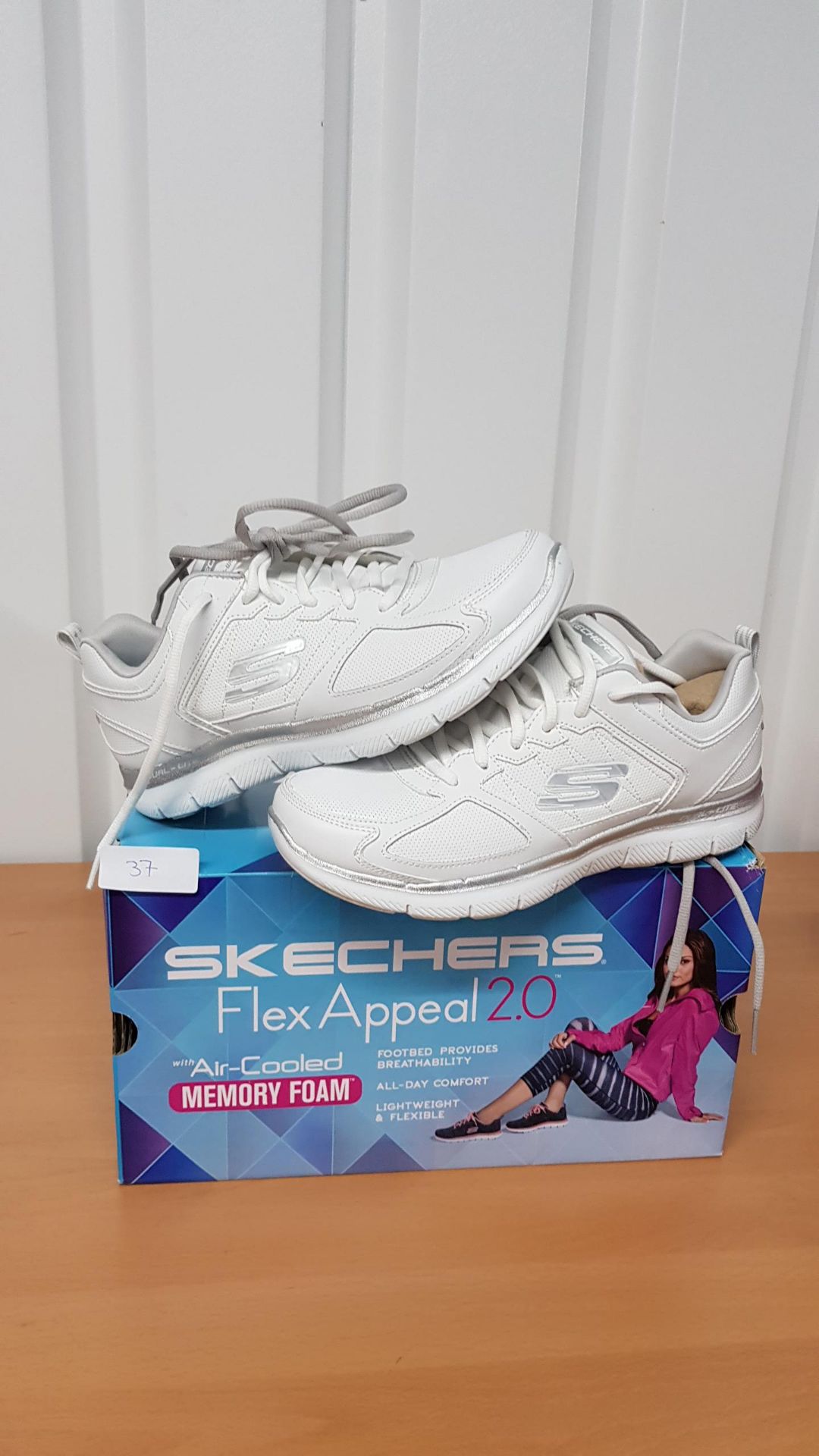 Skechers Women’s Flex Appeal 2.0-Good Time Trainers UK SIZE 5