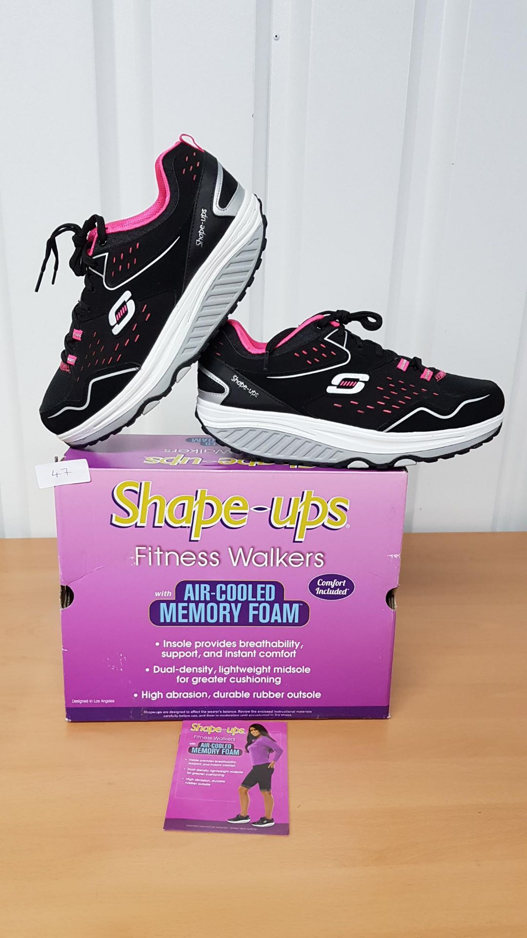 Skechers Shape UPS 2.0 Everyday Comfort, Women's Fitness Shoe UK SIZE 8