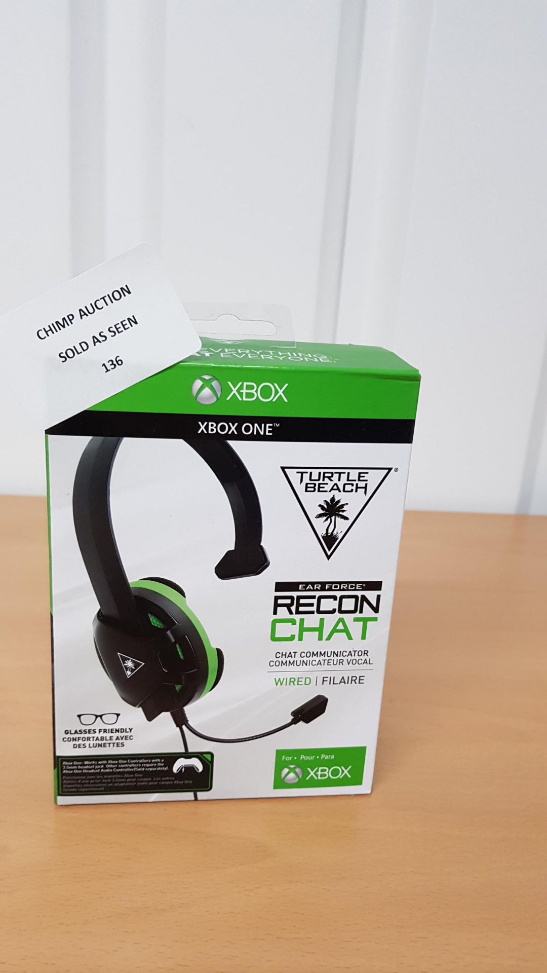 Turtle Beach Ear Force Recon chat XBOX ONE gaming headset