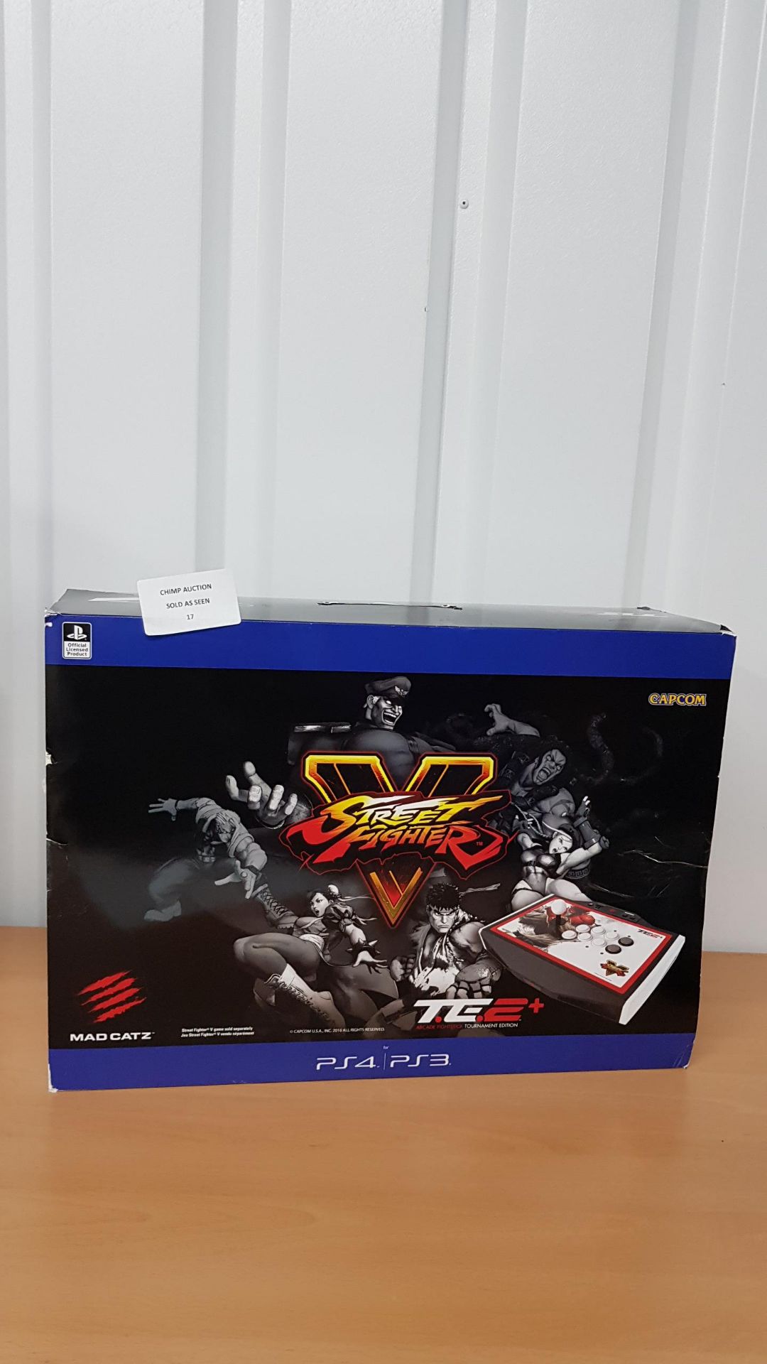 Madcatz PS4 SFV Arcade Fightstick TE2+ EU RYU edition RRP £229.99.