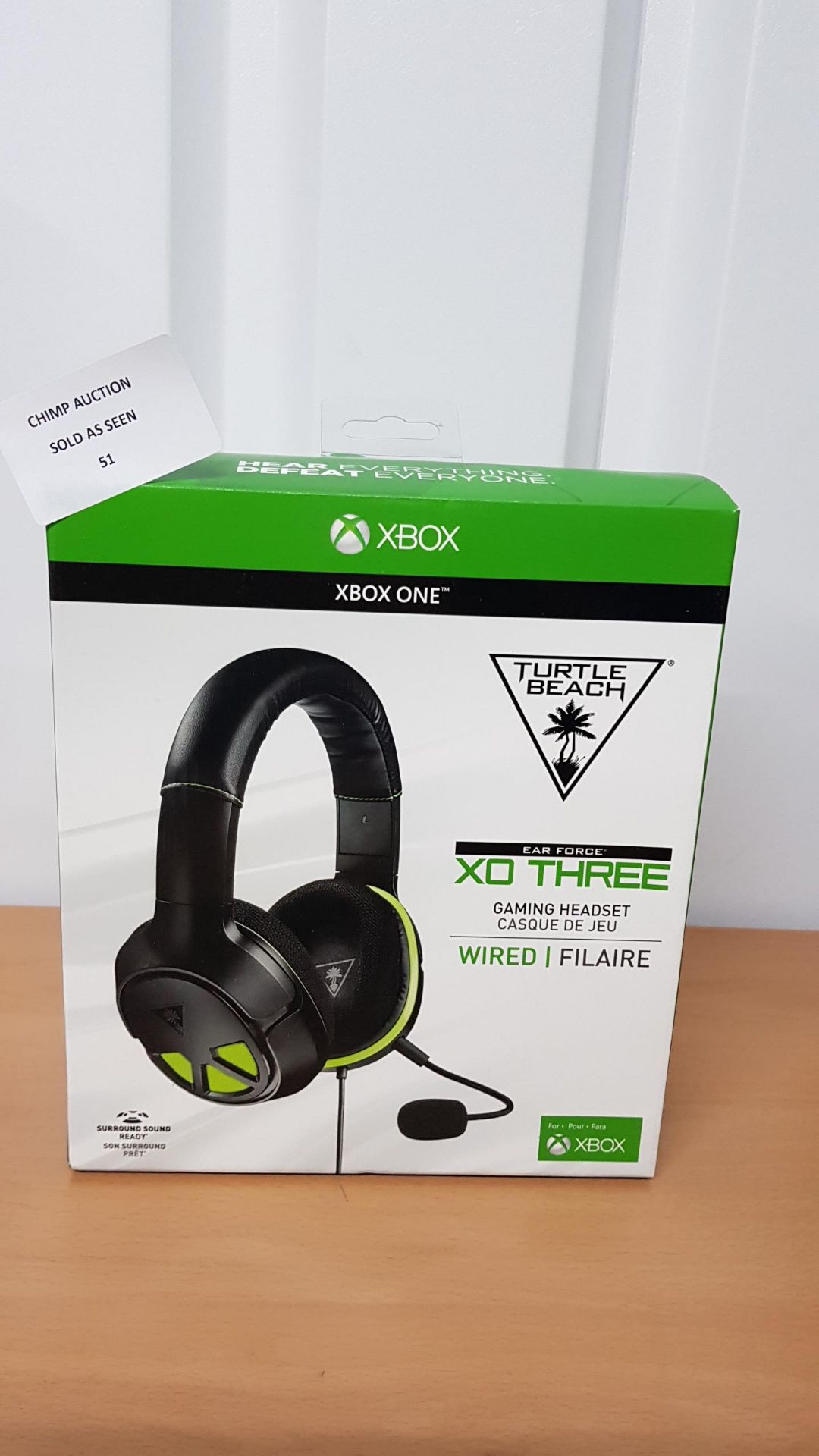 Turtle Beach XO Three Gaming Headset - Xbox One RRP £59.99.