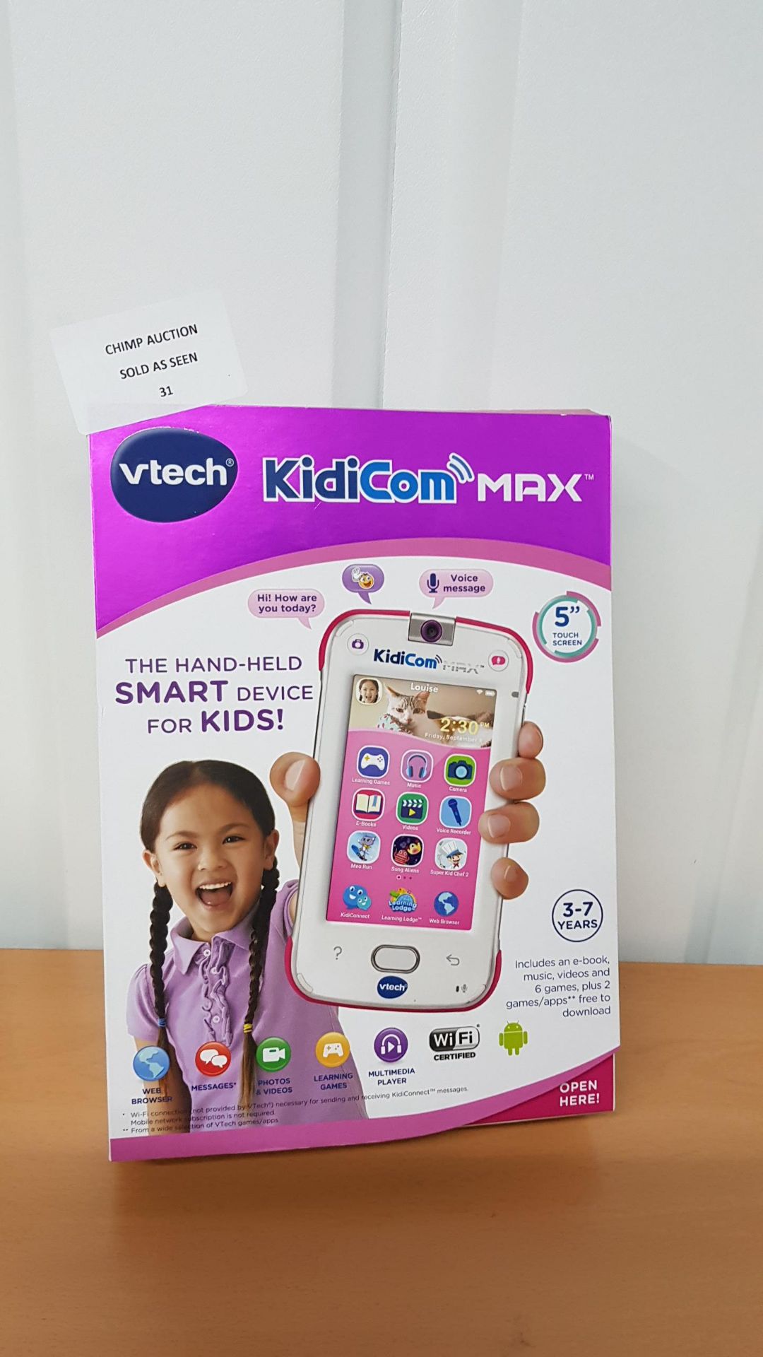 VTech 169553 Kidi Com Max wifi tablet RRP £109.99