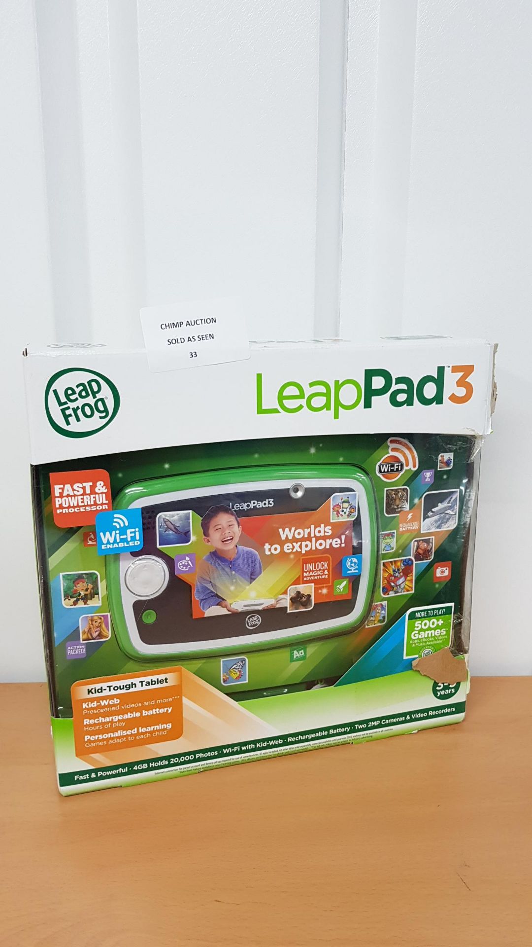 LeapFrog LeapPad 3 Learning wifi Tablet RRP £89.99.