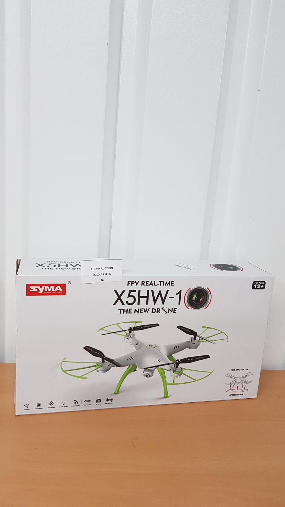 Syma Drone Camera X5HW Stable RC Quadcopter Wifi FPV RRP £129.99