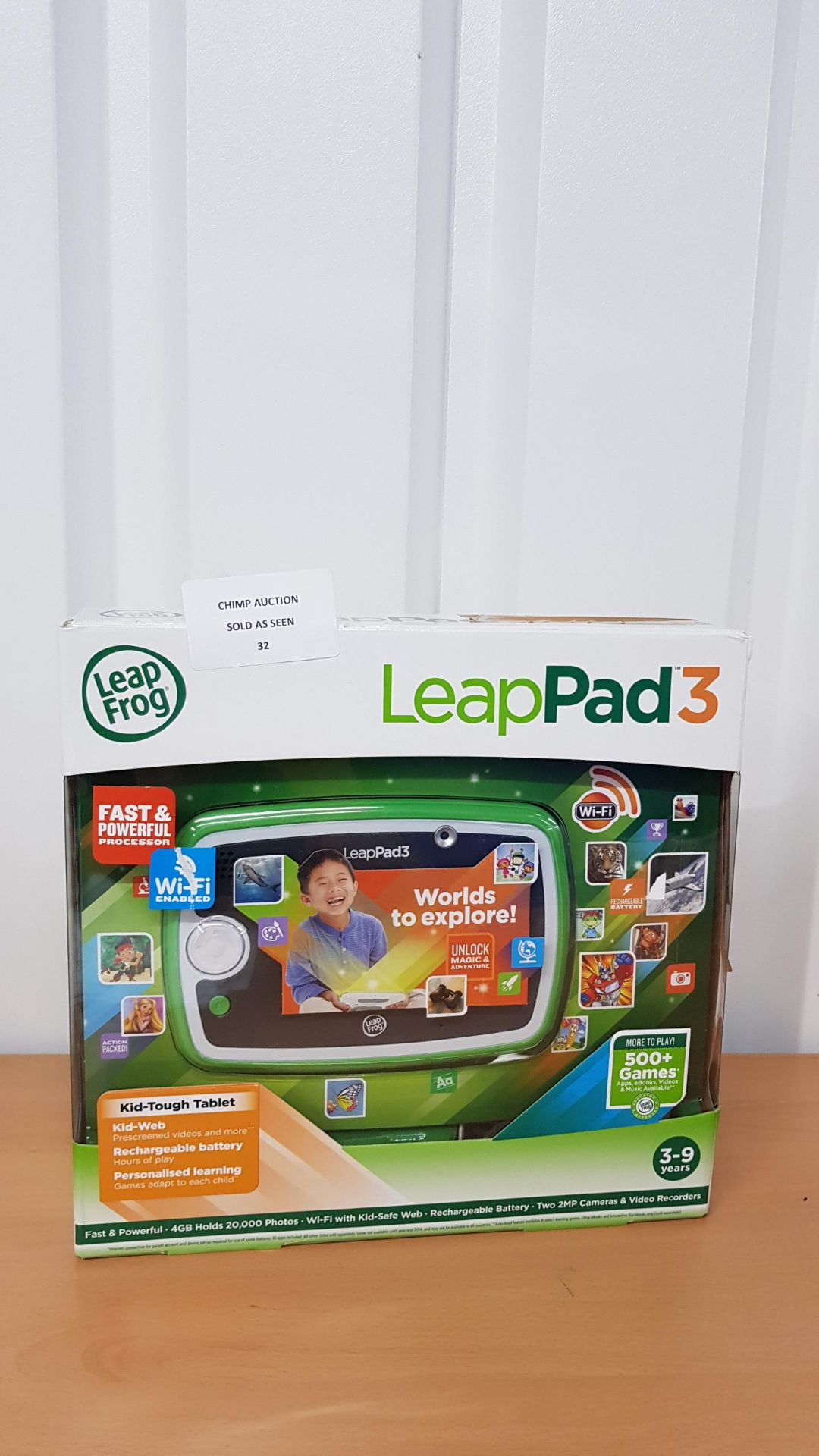 LeapFrog LeapPad 3 Learning wifi Tablet RRP £89.99.