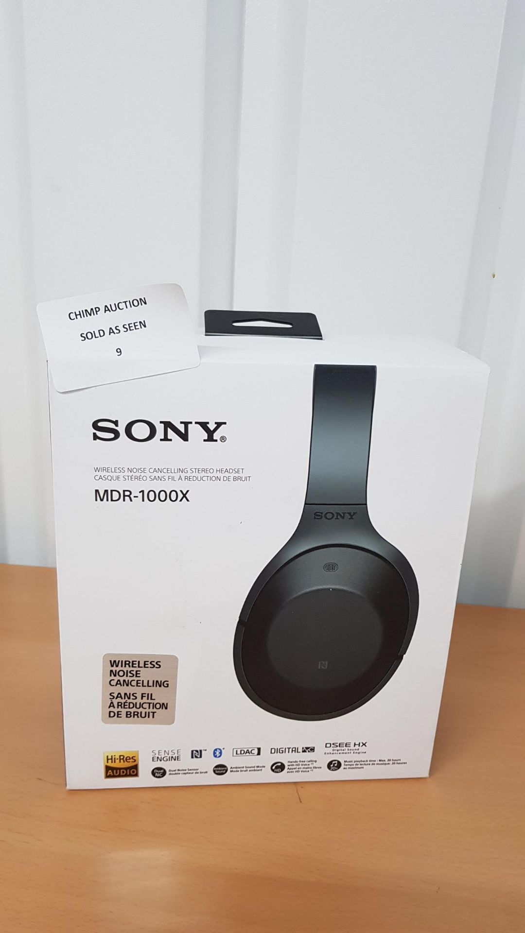 Sony MDR-1000X Wireless Bluetooth Noise Cancelling Headphones RRP £299.99