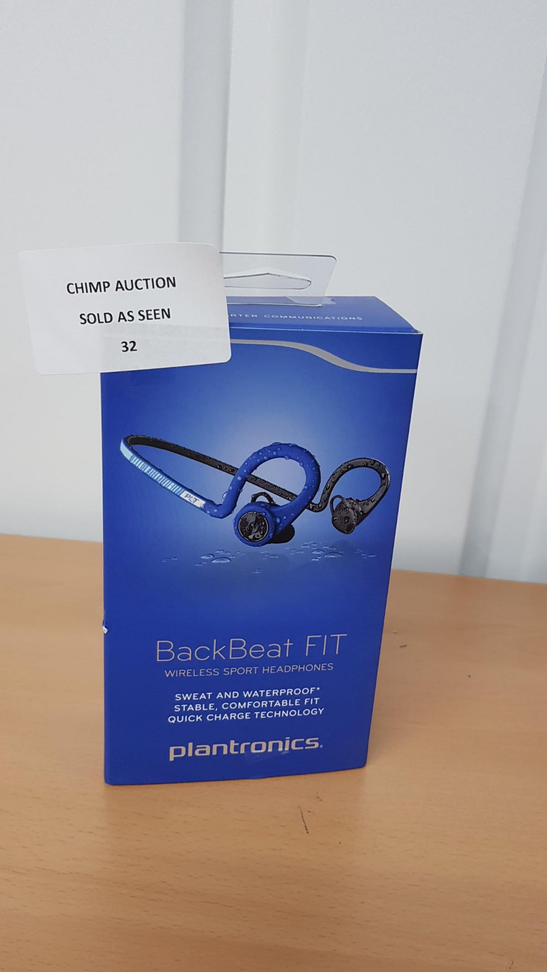 Plantronics BackBeat FIT Mobile Bluetooth Headphone RRP £109.99.