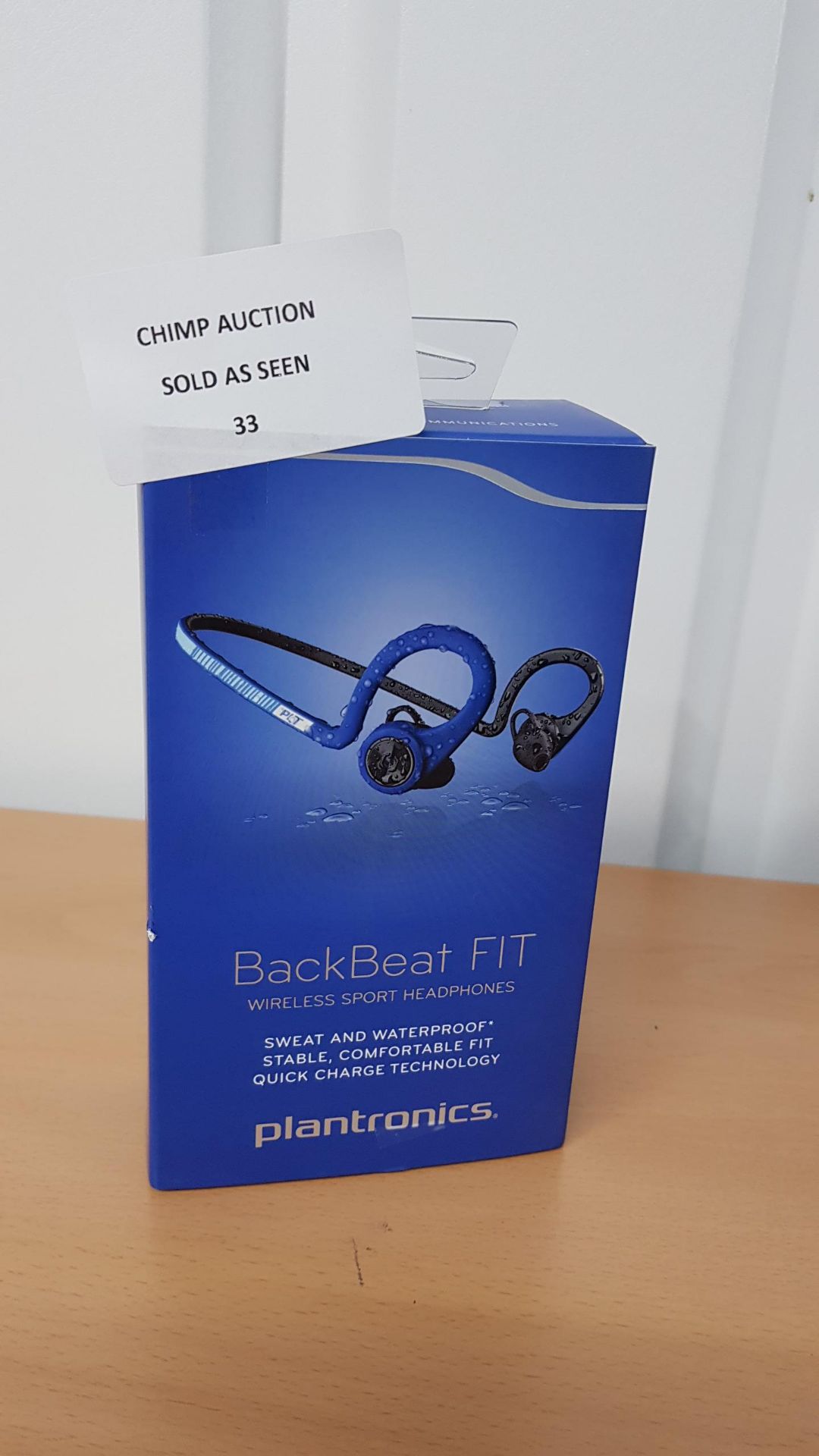 Plantronics BackBeat FIT Mobile Bluetooth Headphone RRP £109.99.