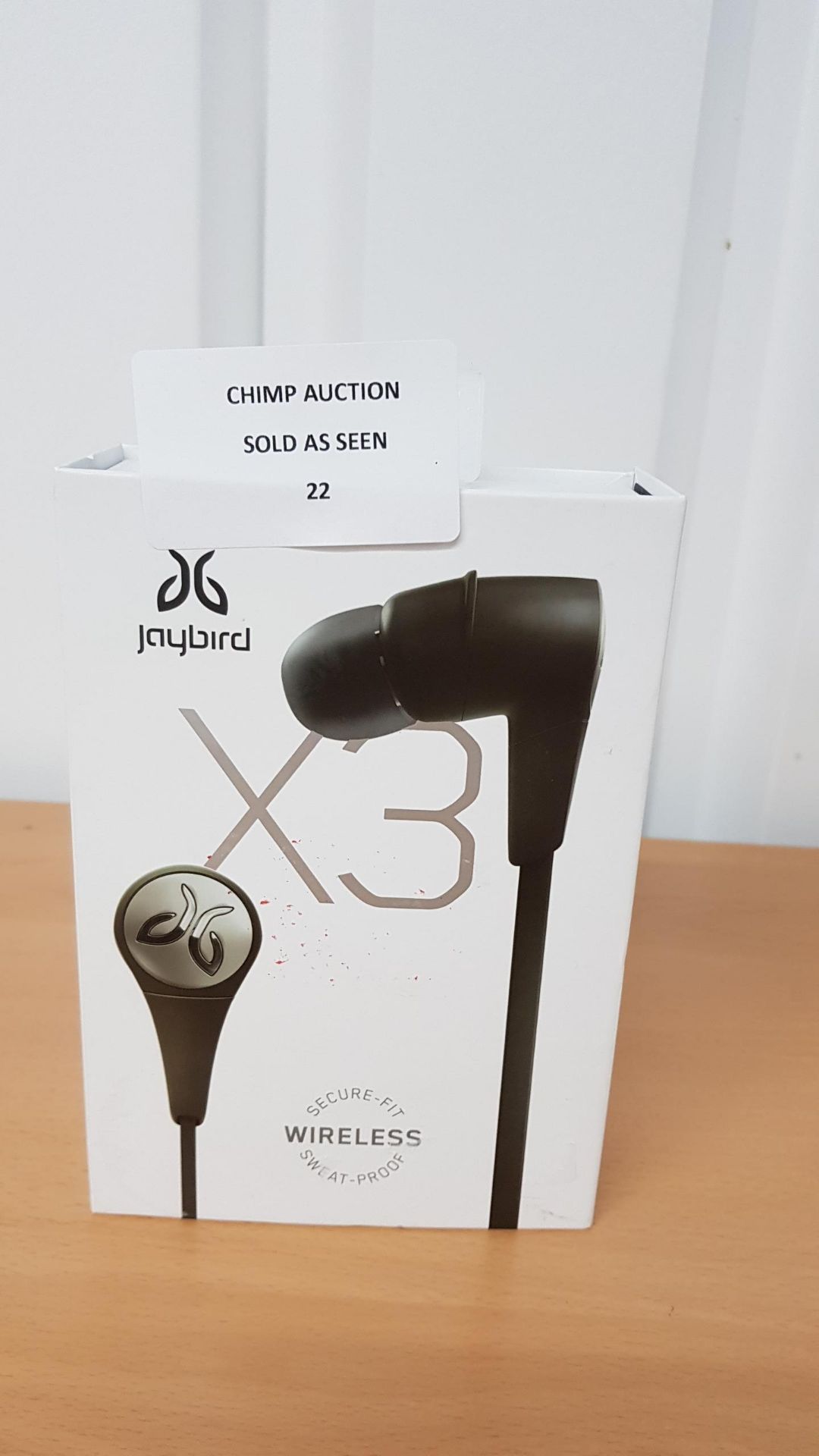 Jaybird X3 Bluetooth Wireless Headphones RRP £109.99.