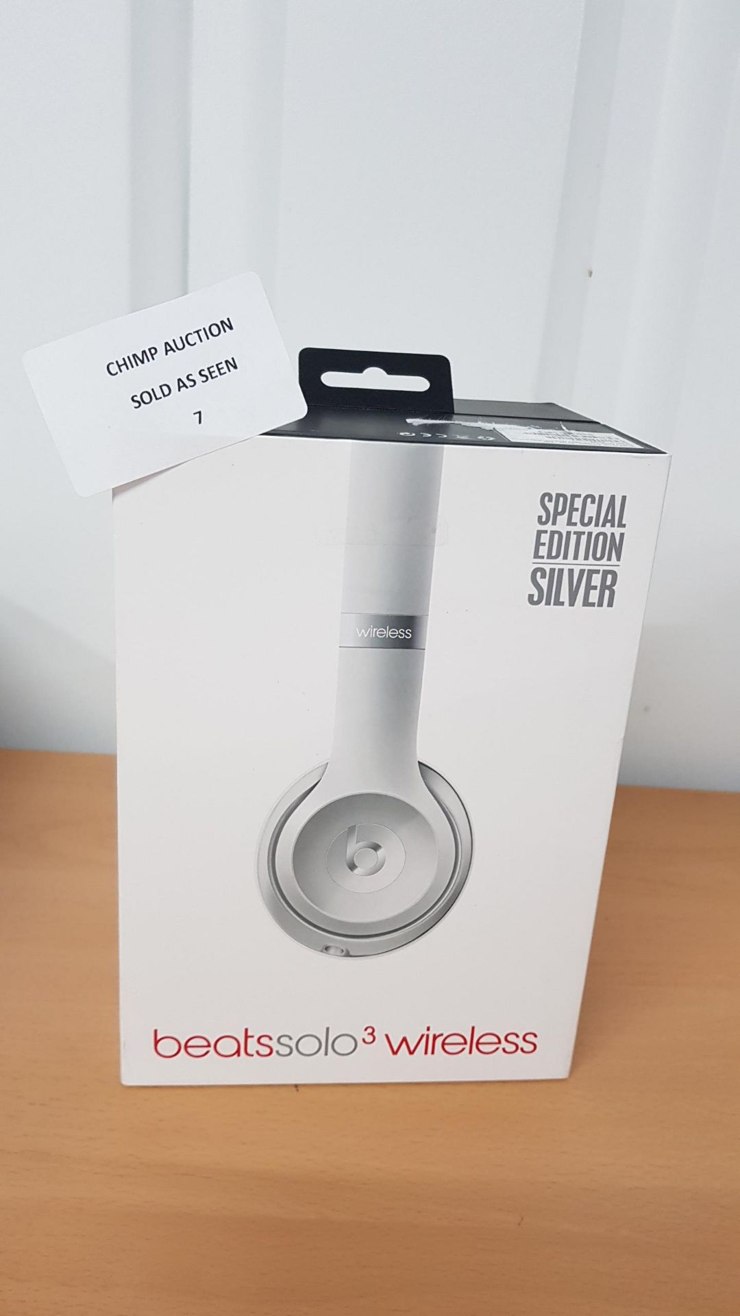 Beats by Dr. Dre Solo3 Wireless On-Ear Headphones - Silver EDITION RRP £249.99