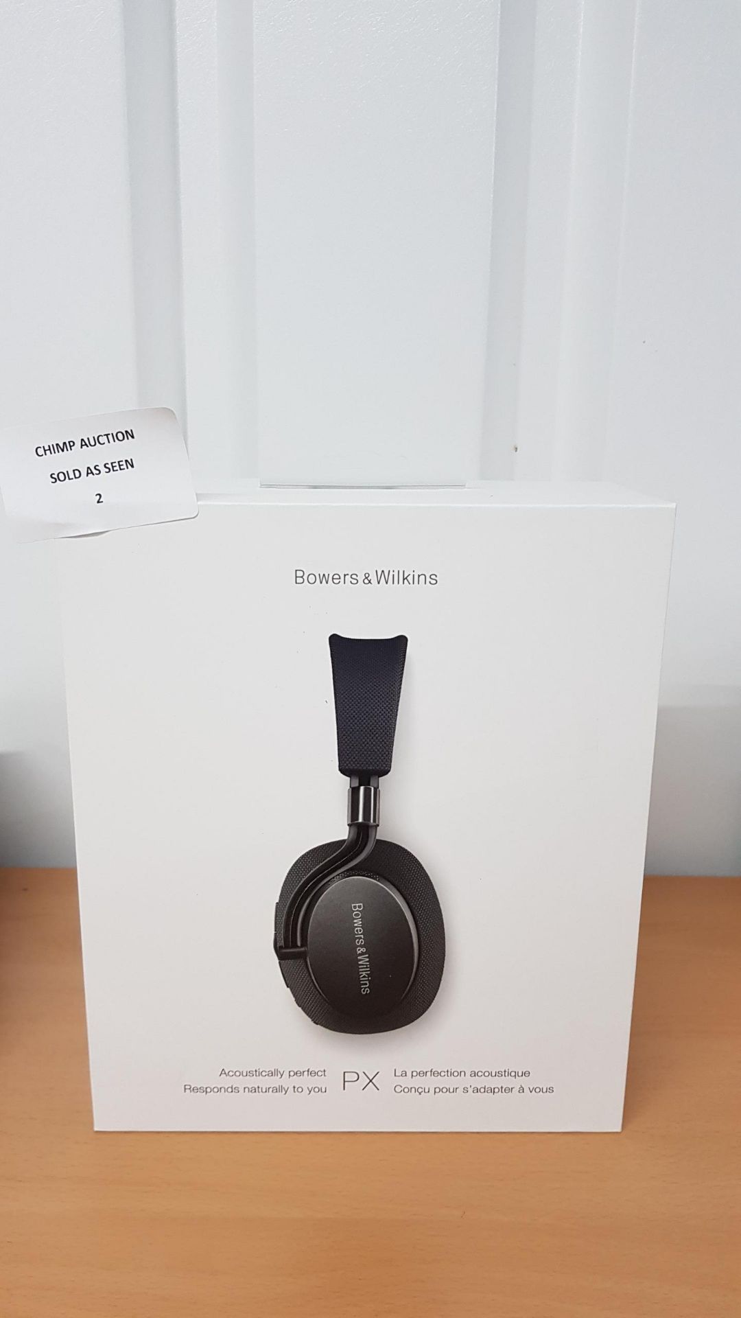 Bowers & Wilkins PX Bluetooth Wireless Headphones Noise Cancelling RRP £329.99.